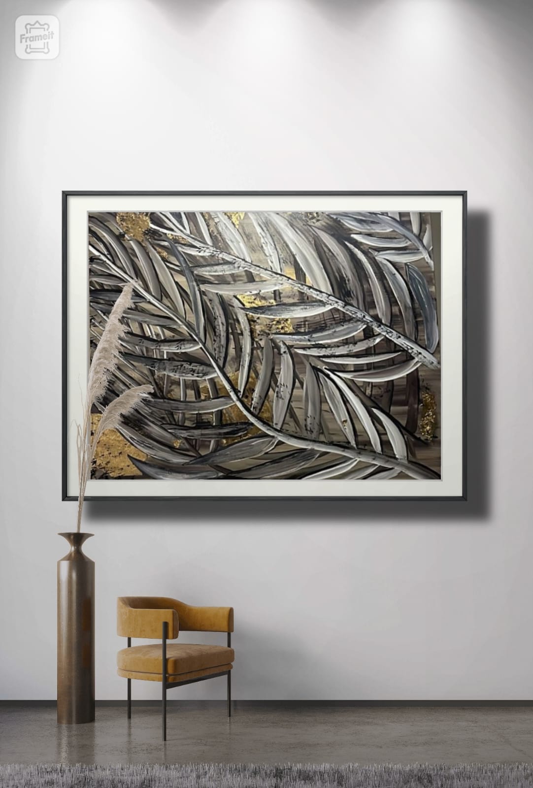 The Leaves - Original 24x30 inches on Canvas - Image 3