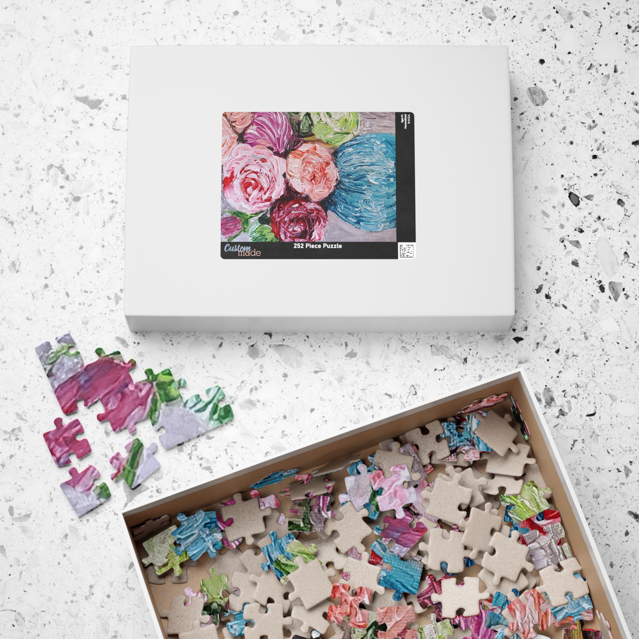 Jarrón de Flores ,jigsaw puzzle (110, 252, 520 or 1014 piece options) - Image 12