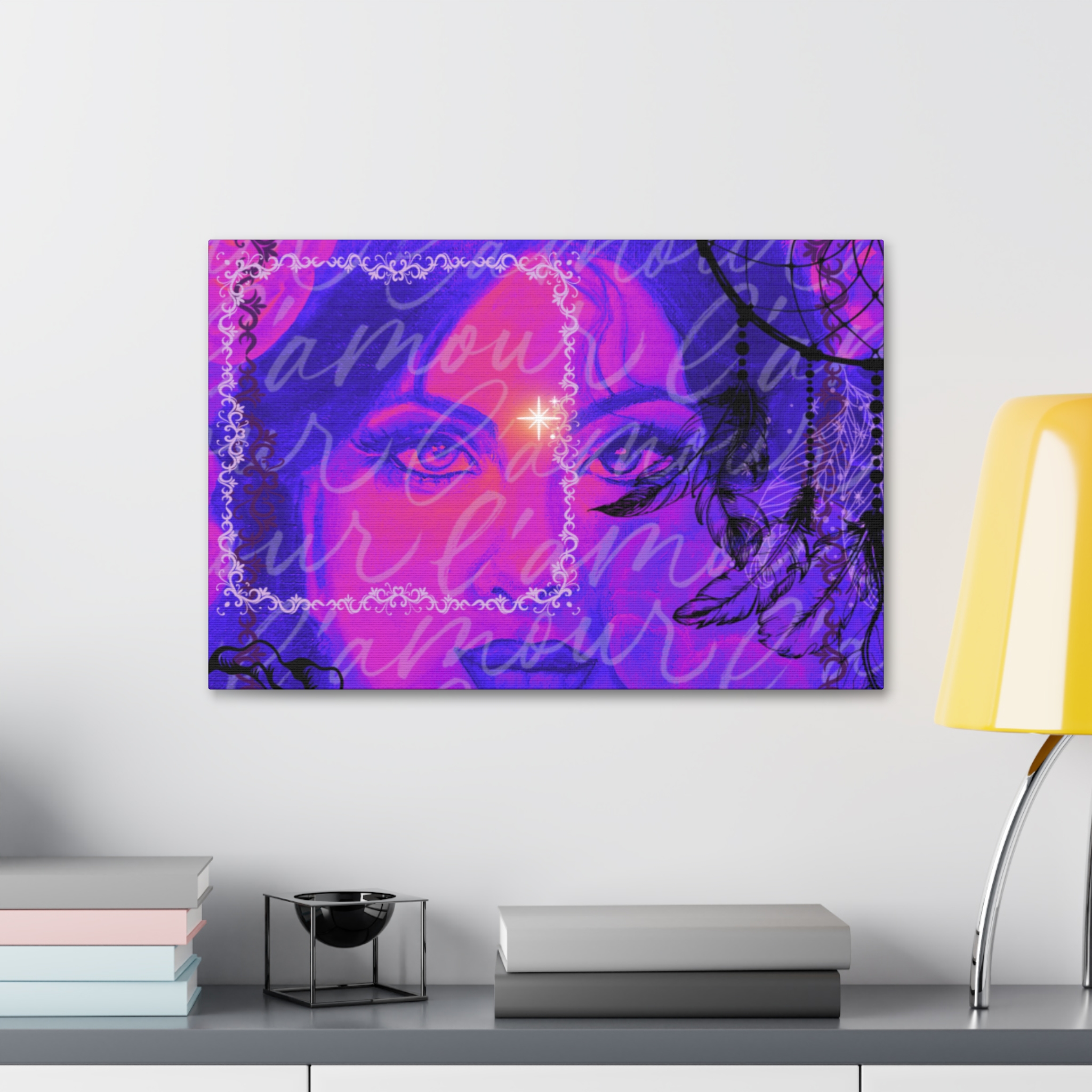 Khubsoorat series ,Canvas Stretched, 1.5'' - Image 3