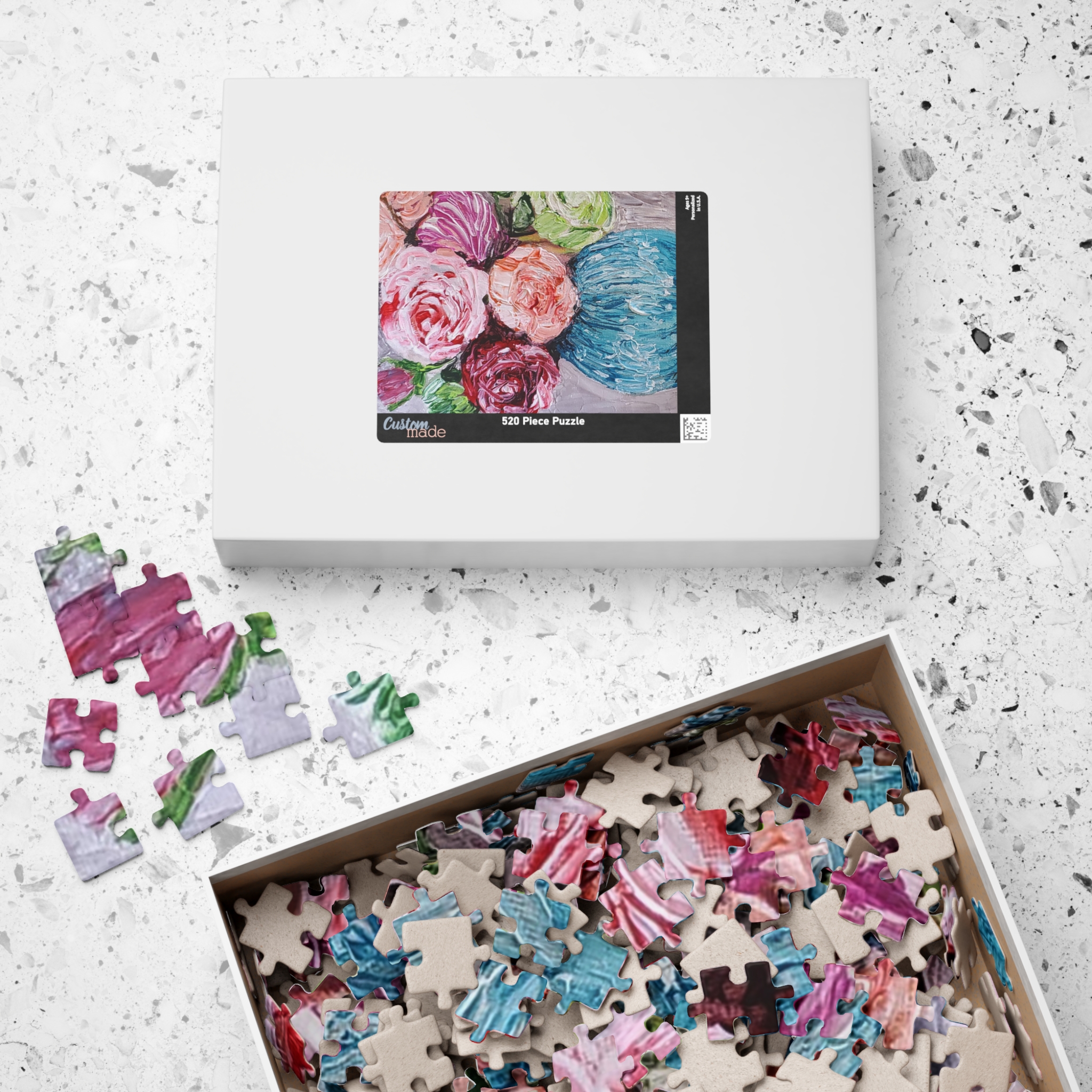 Jarrón de Flores ,jigsaw puzzle (110, 252, 520 or 1014 piece options) - Image 16