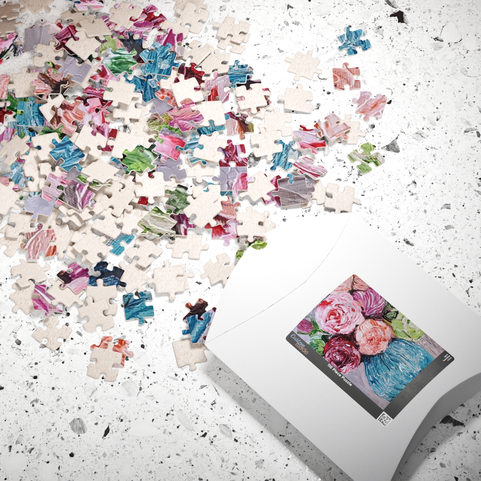 Jarrón de Flores ,jigsaw puzzle (110, 252, 520 or 1014 piece options) - Image 8