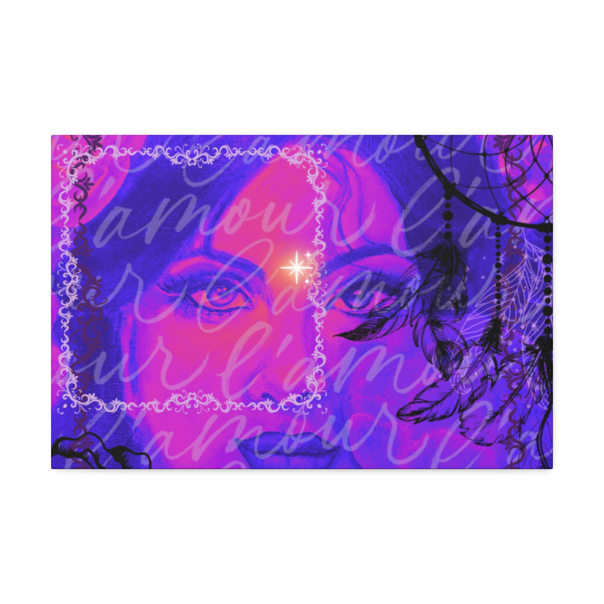 Khubsoorat series ,Canvas Stretched, 1.5''