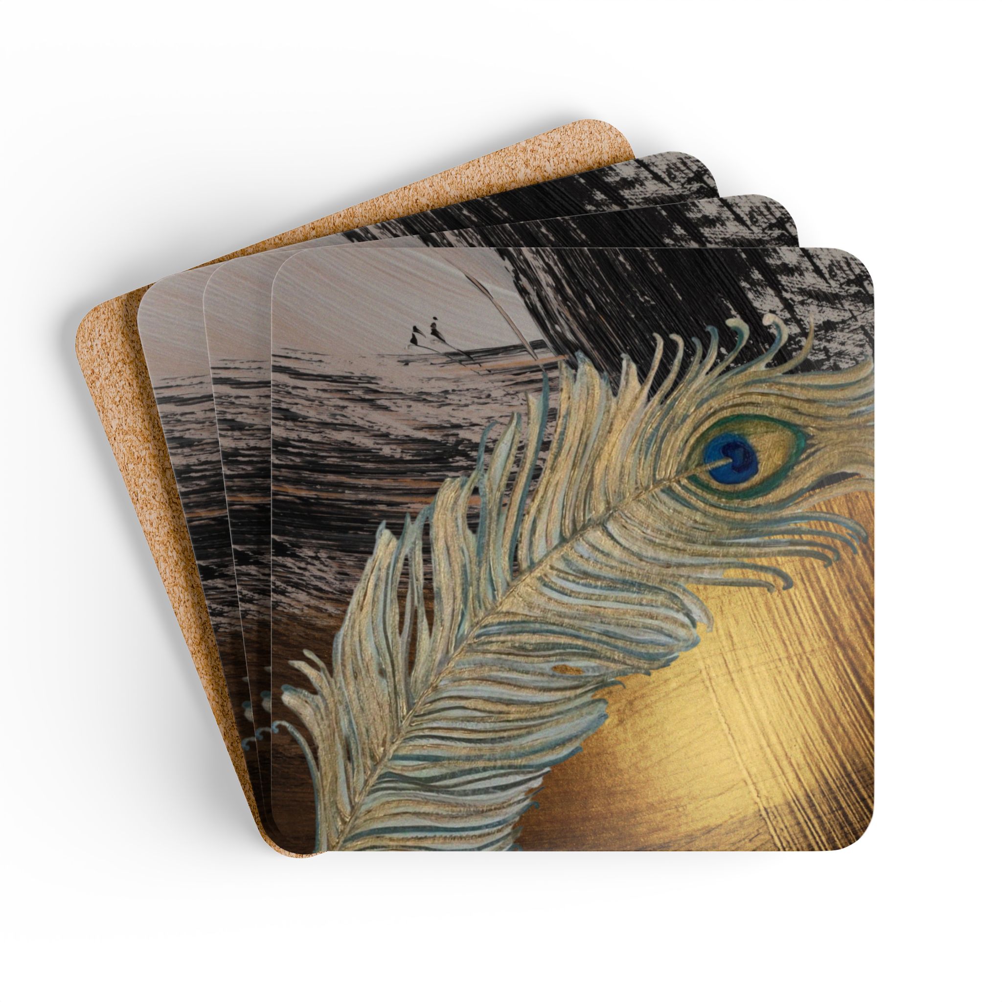 Corkwood Coaster Set - Image 6