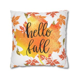 Spun Polyester Square Pillowcase