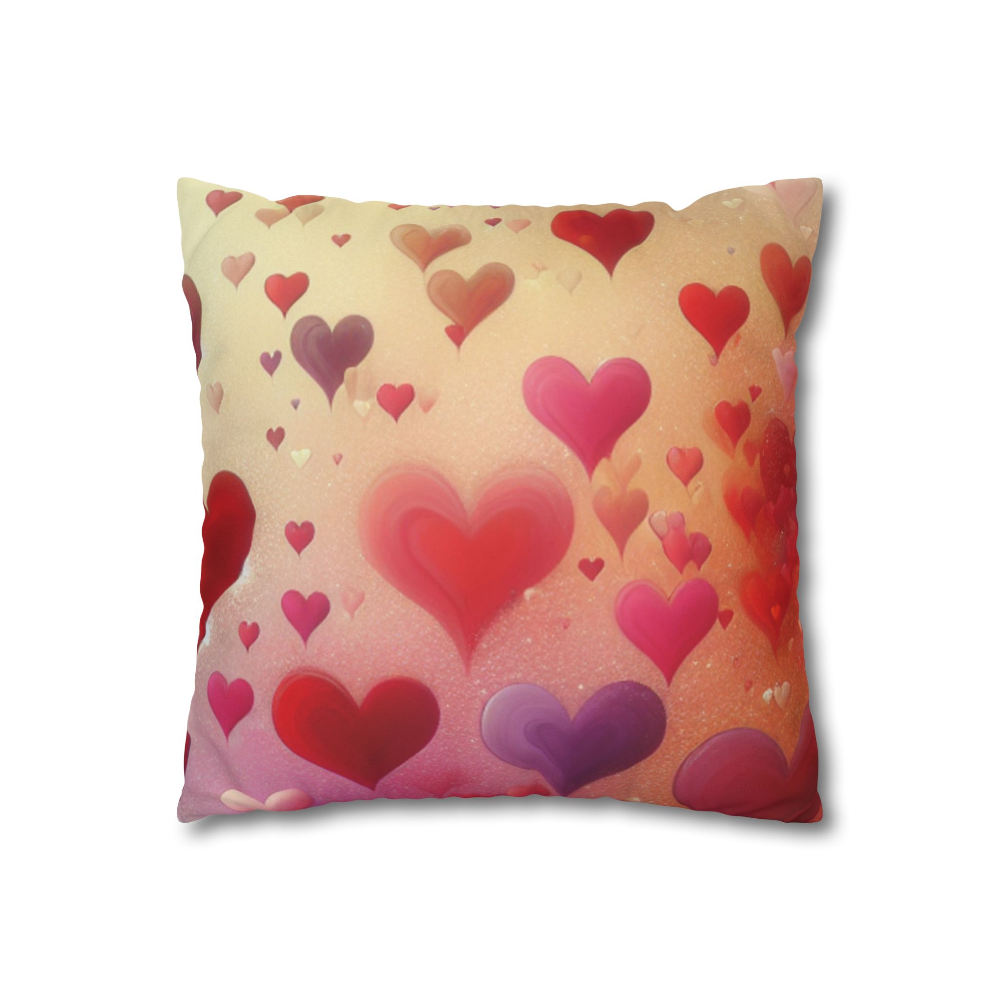 Faux Suede Square Pillowcase - Image 3