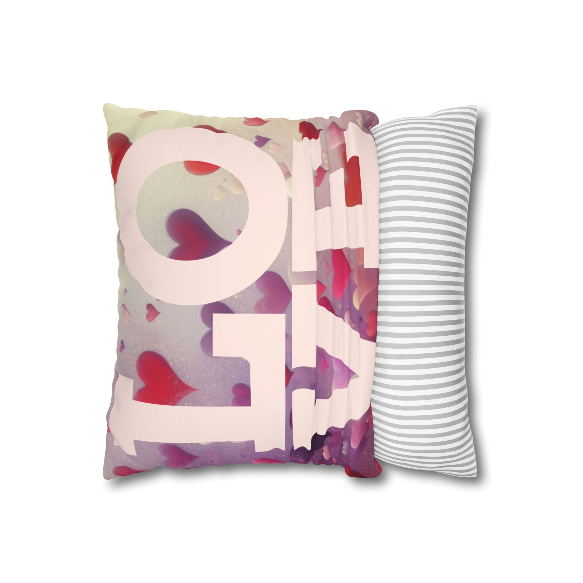 Faux Suede Square Pillowcase - Image 2
