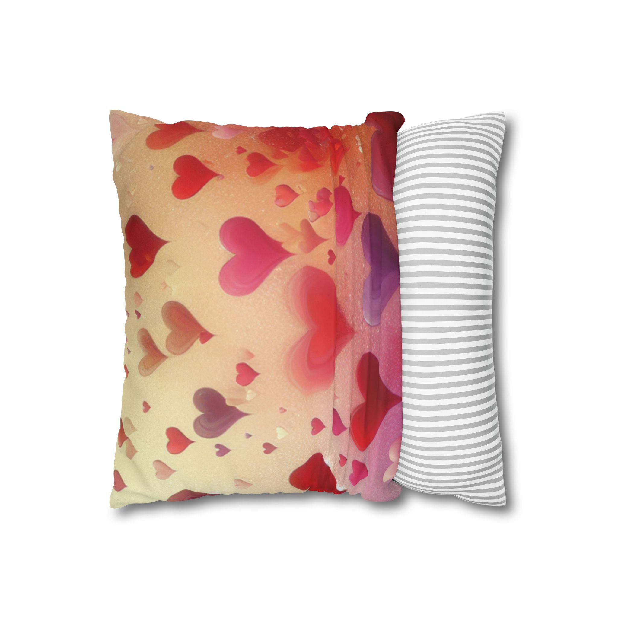 Faux Suede Square Pillowcase - Image 4