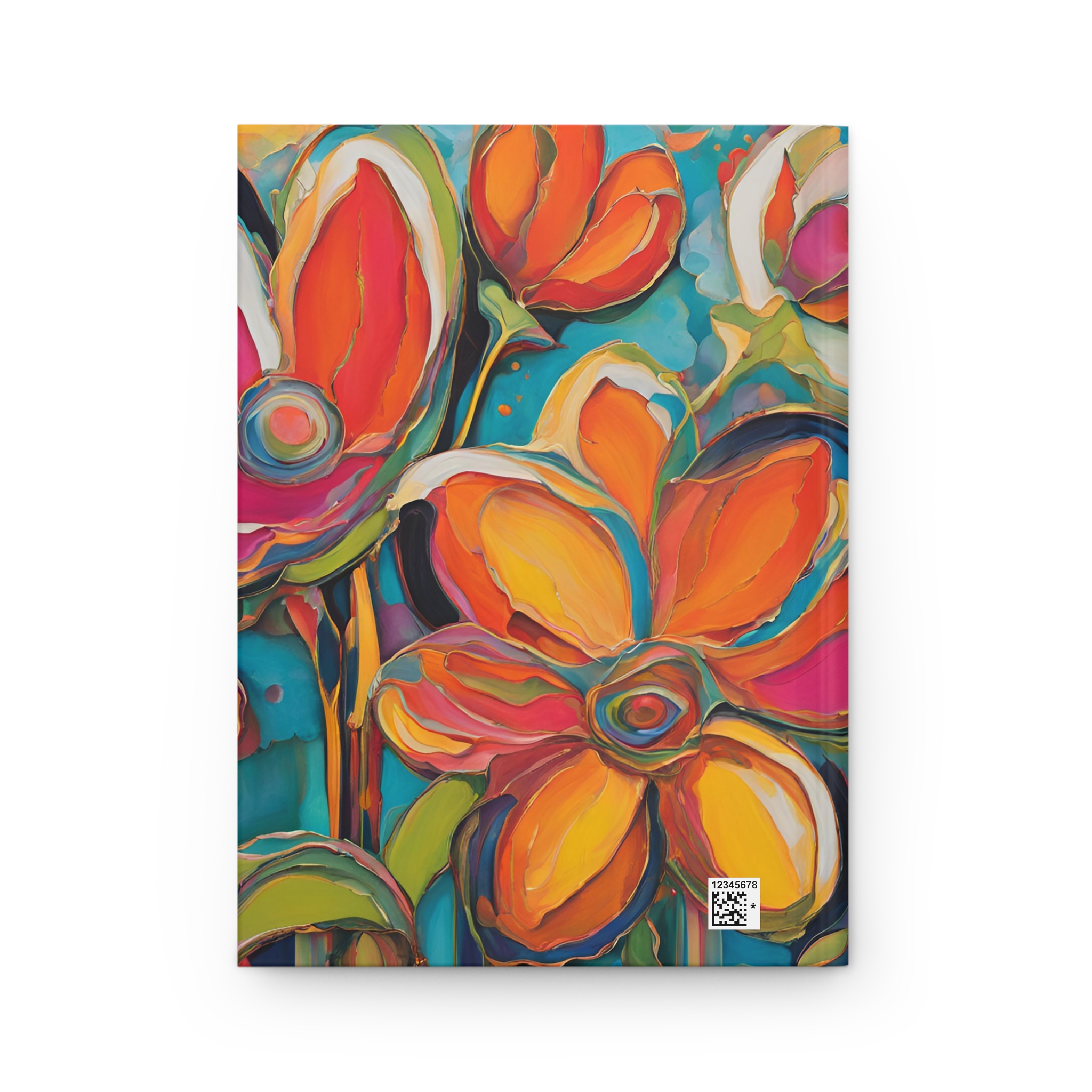 Vibrant Floral Hardcover Journal - Perfect for Nature Lovers - Image 3
