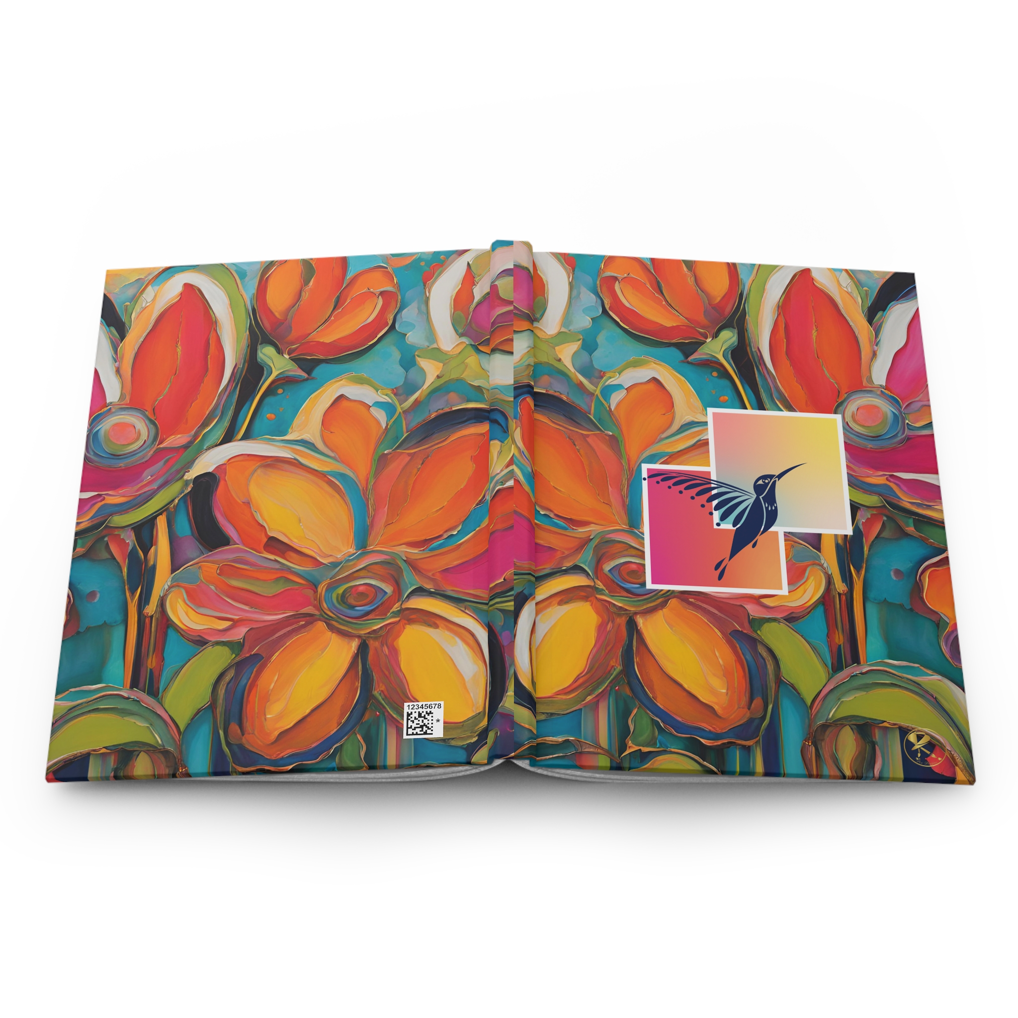 Vibrant Floral Hardcover Journal - Perfect for Nature Lovers - Image 6