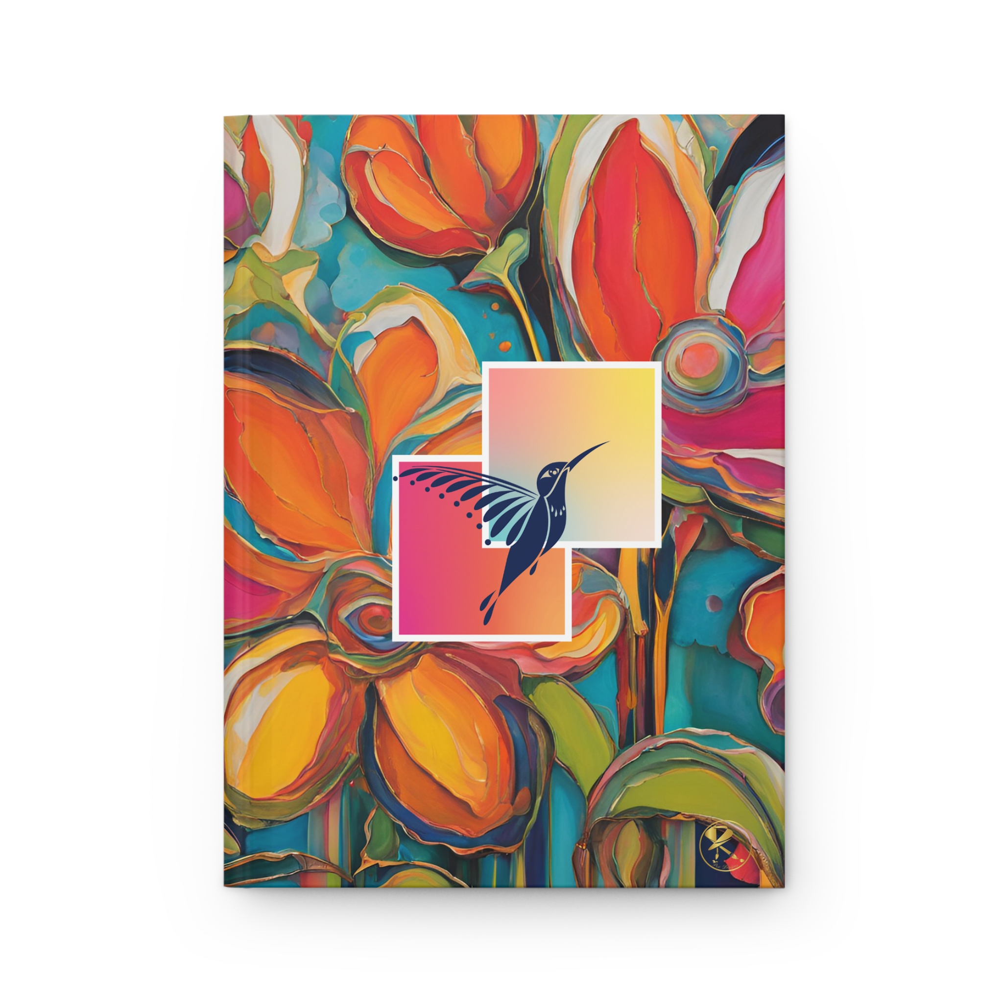 Vibrant Floral Hardcover Journal - Perfect for Nature Lovers - Image 2