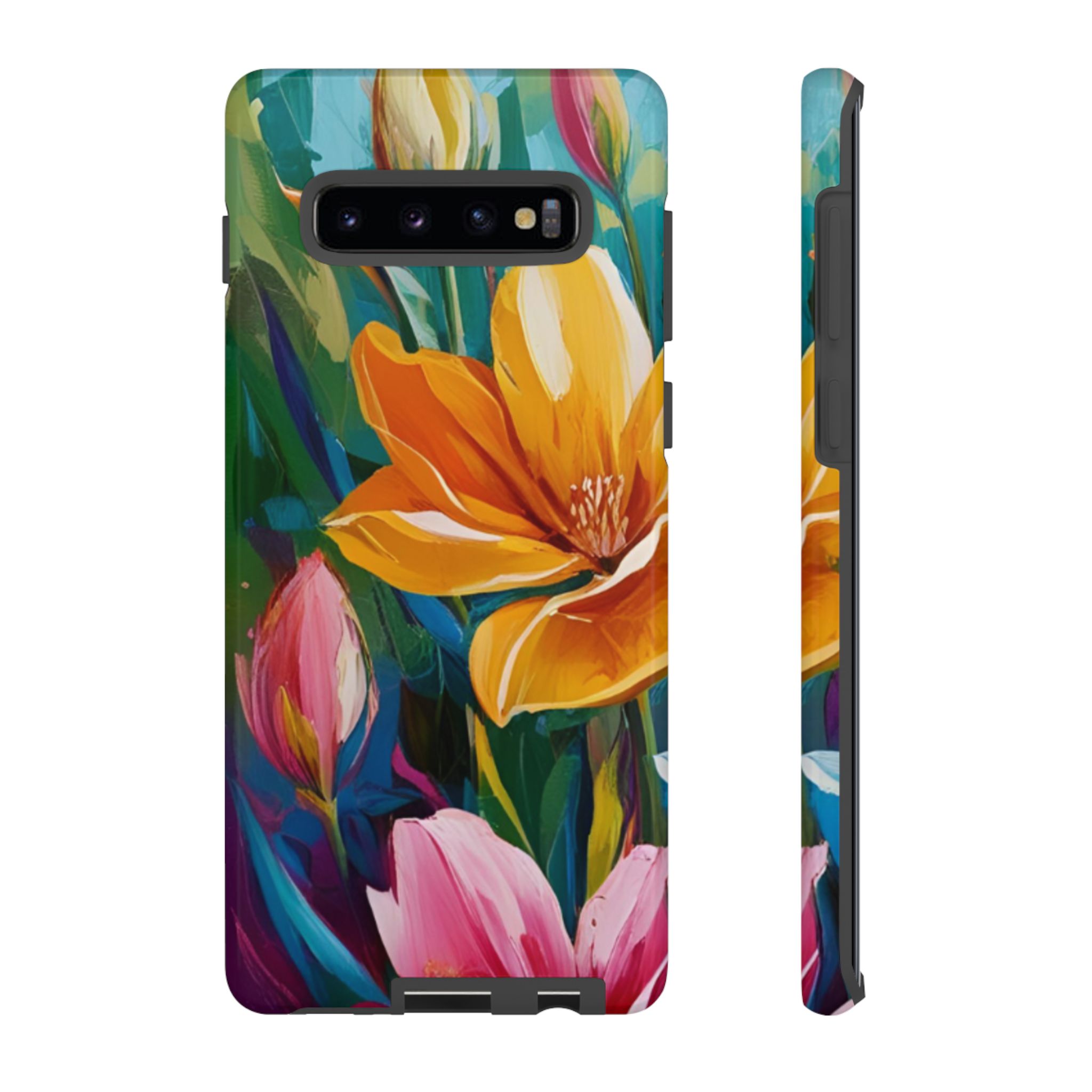 Floral Tough Phone Case - Vibrant Flower Design for Nature Lovers - Image 8
