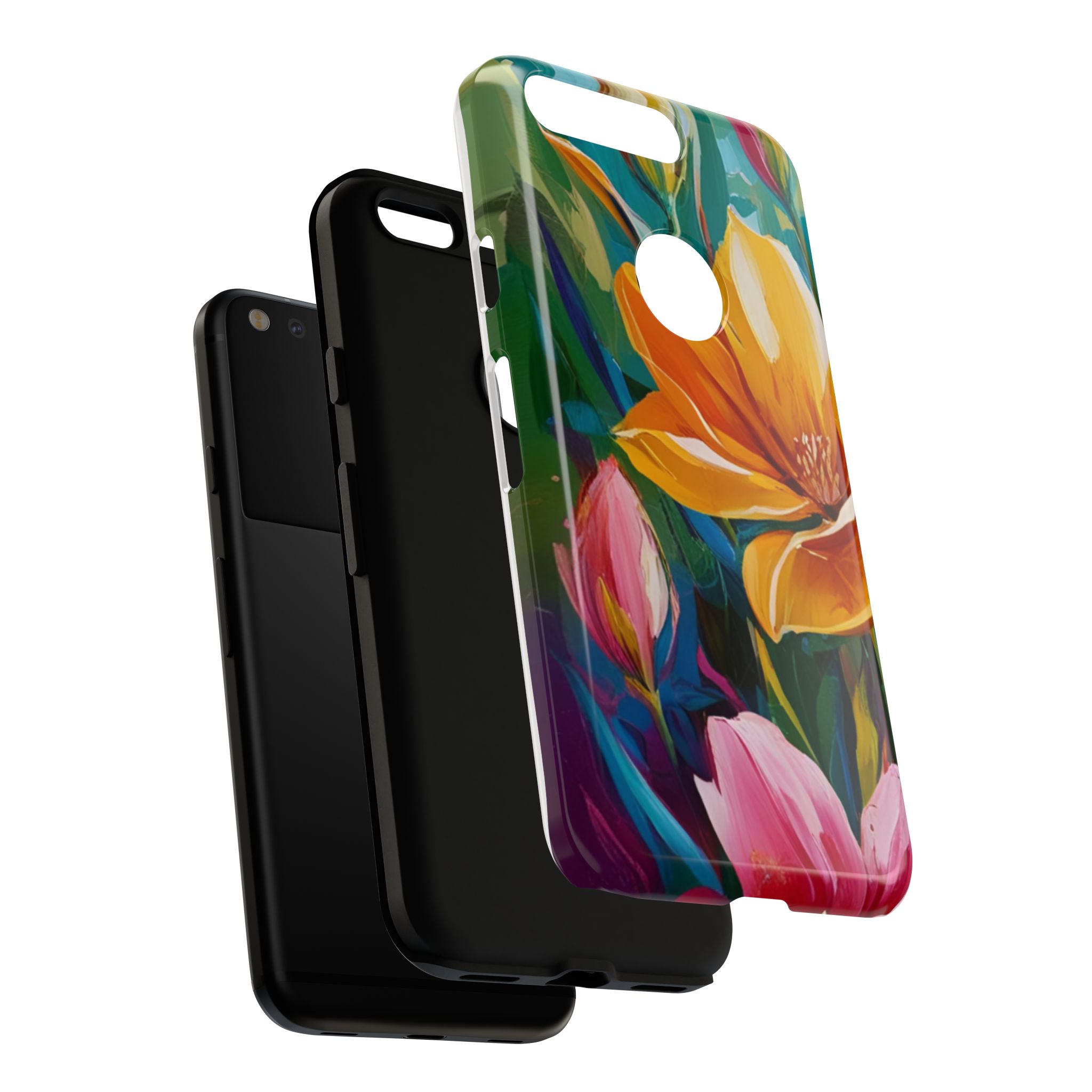 Floral Tough Phone Case - Vibrant Flower Design for Nature Lovers - Image 230