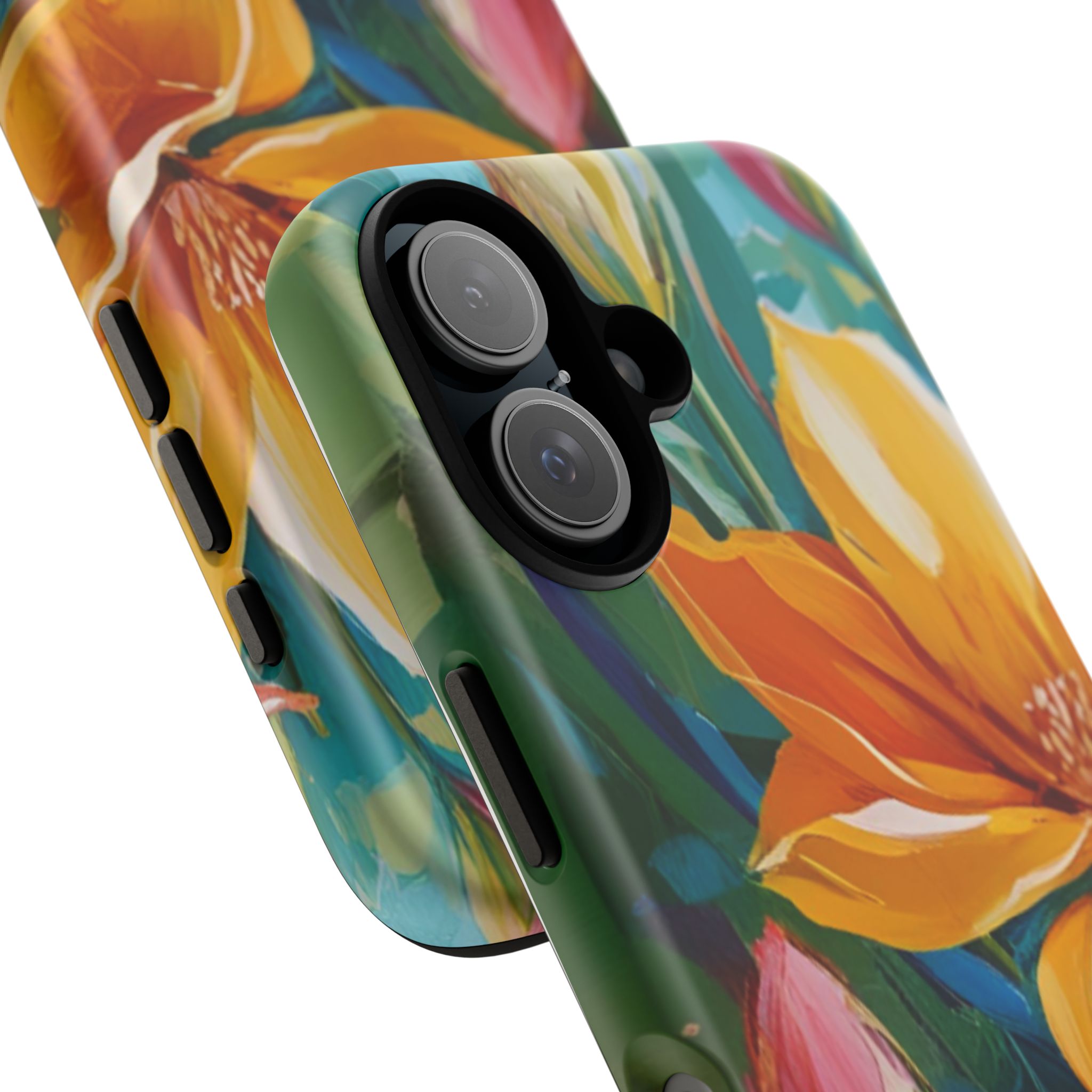 Floral Tough Phone Case - Vibrant Flower Design for Nature Lovers - Image 162