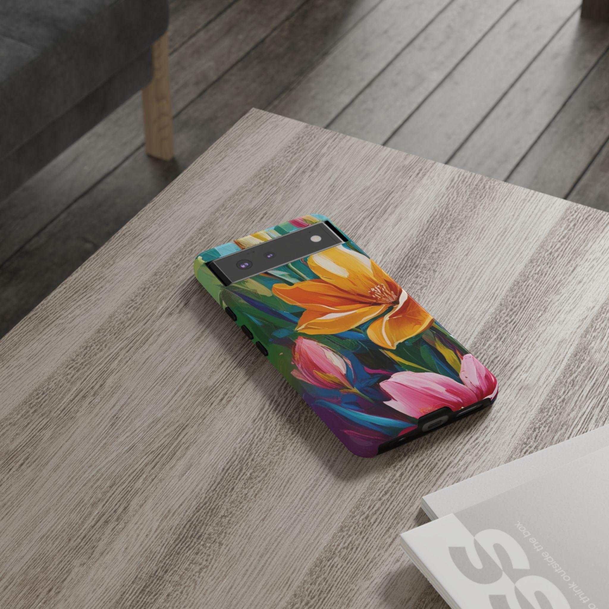 Floral Tough Phone Case - Vibrant Flower Design for Nature Lovers - Image 50