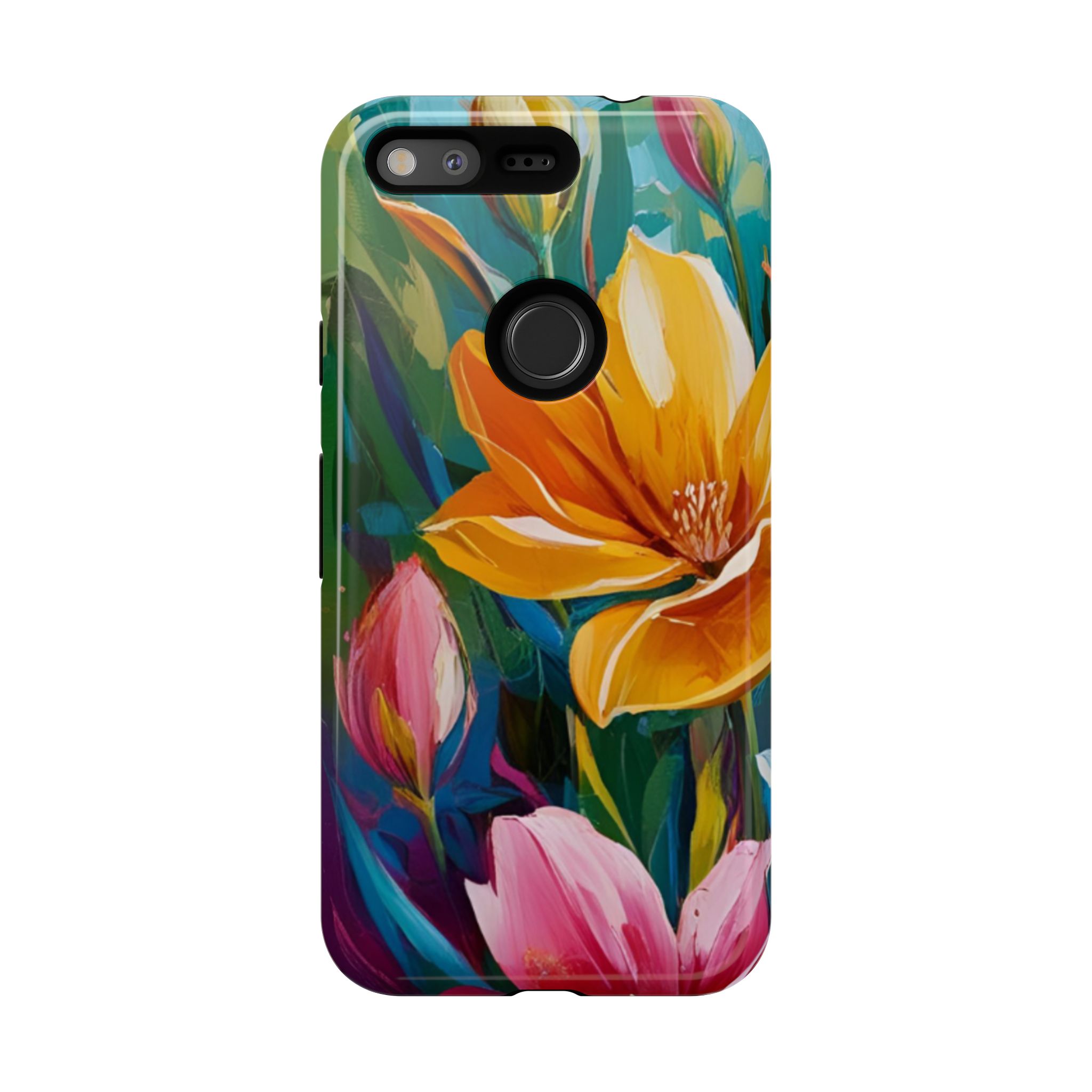 Floral Tough Phone Case - Vibrant Flower Design for Nature Lovers - Image 228