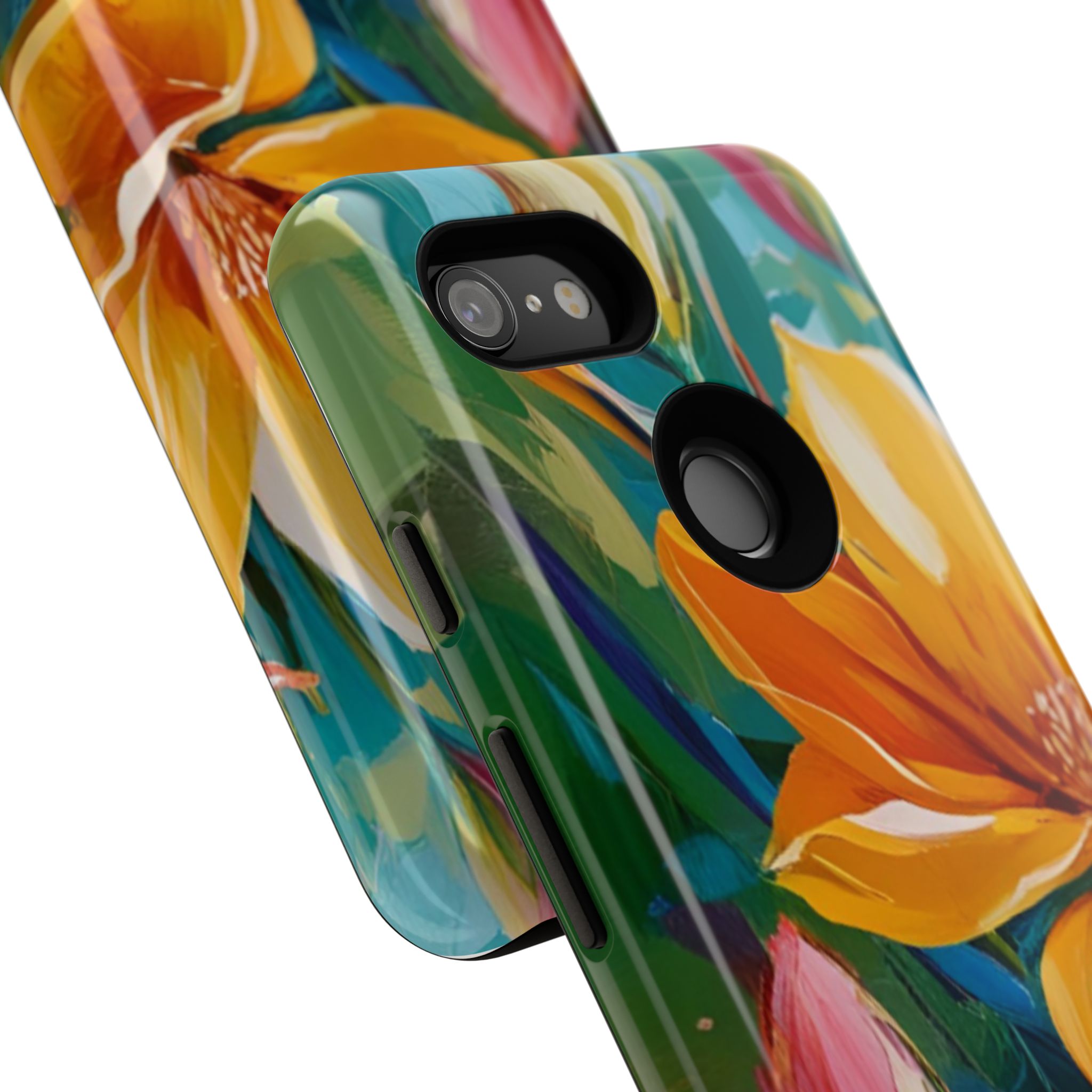 Floral Tough Phone Case - Vibrant Flower Design for Nature Lovers - Image 205