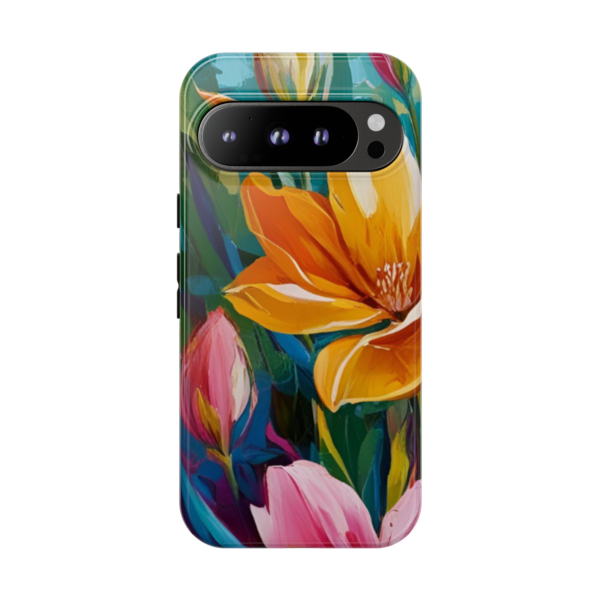 Floral Tough Phone Case - Vibrant Flower Design for Nature Lovers - Image 192