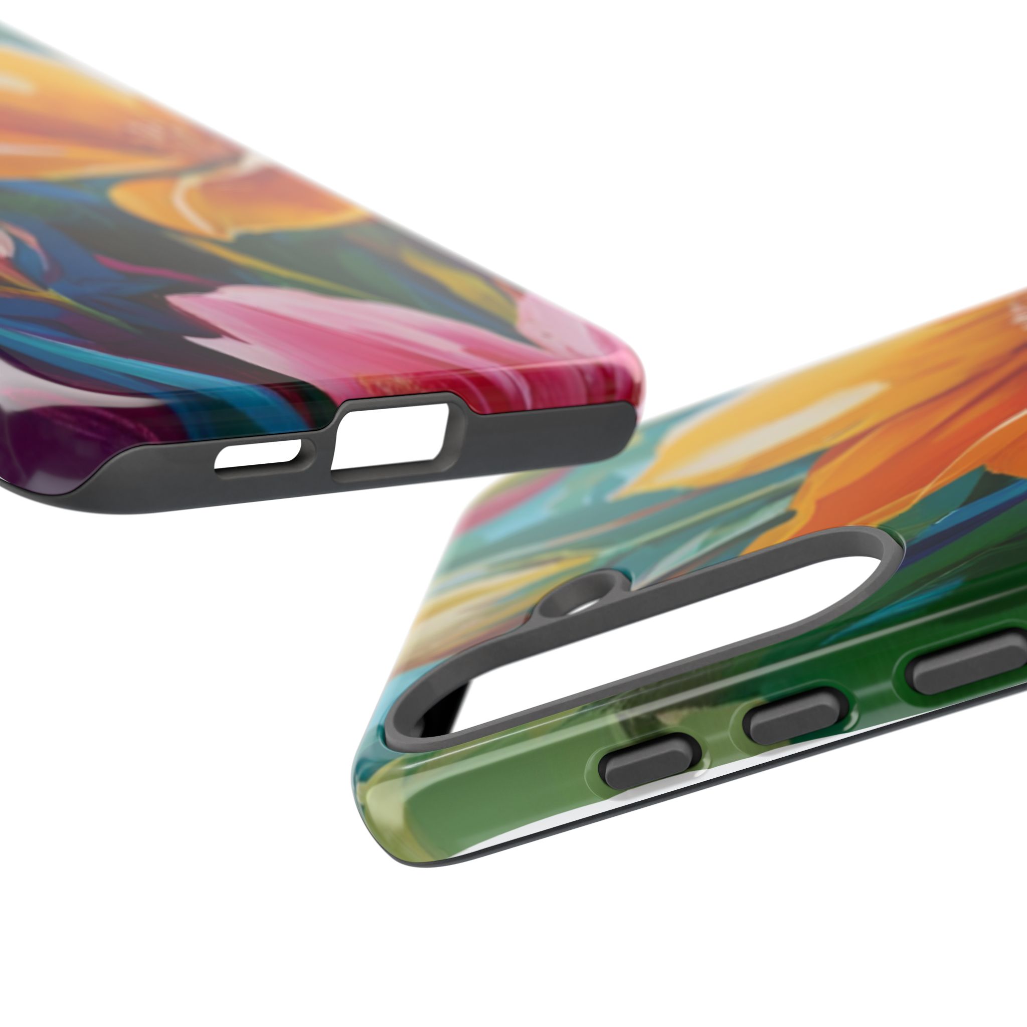 Floral Tough Phone Case - Vibrant Flower Design for Nature Lovers - Image 240