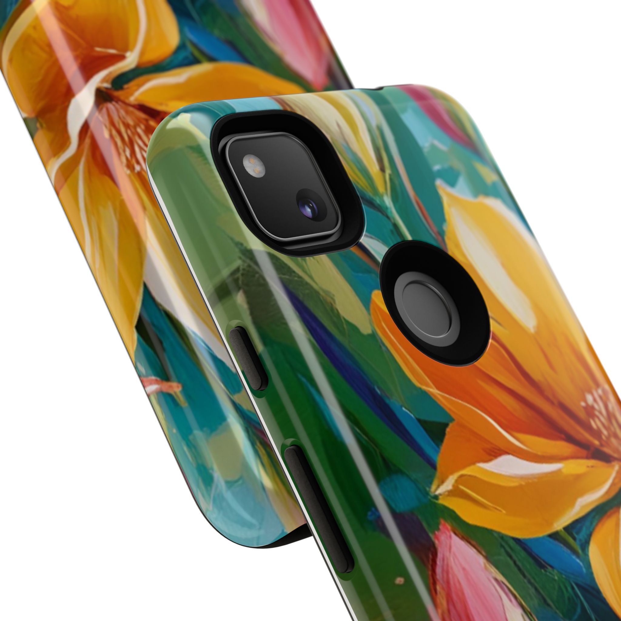 Floral Tough Phone Case - Vibrant Flower Design for Nature Lovers - Image 223