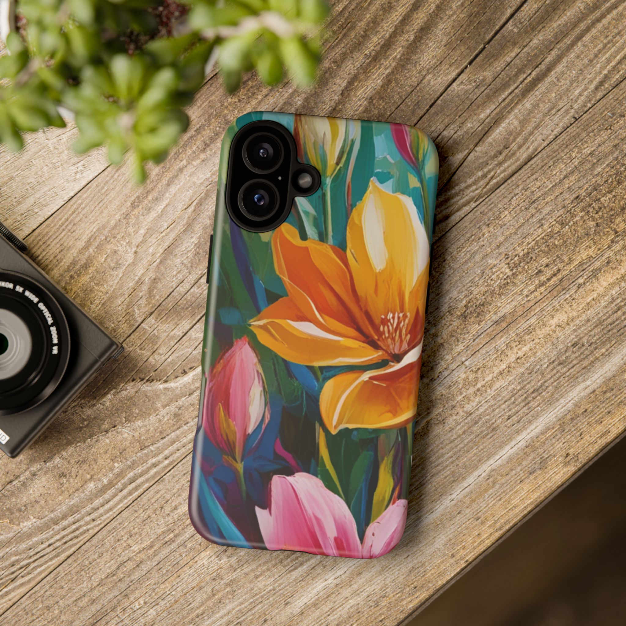 Floral Tough Phone Case - Vibrant Flower Design for Nature Lovers - Image 172
