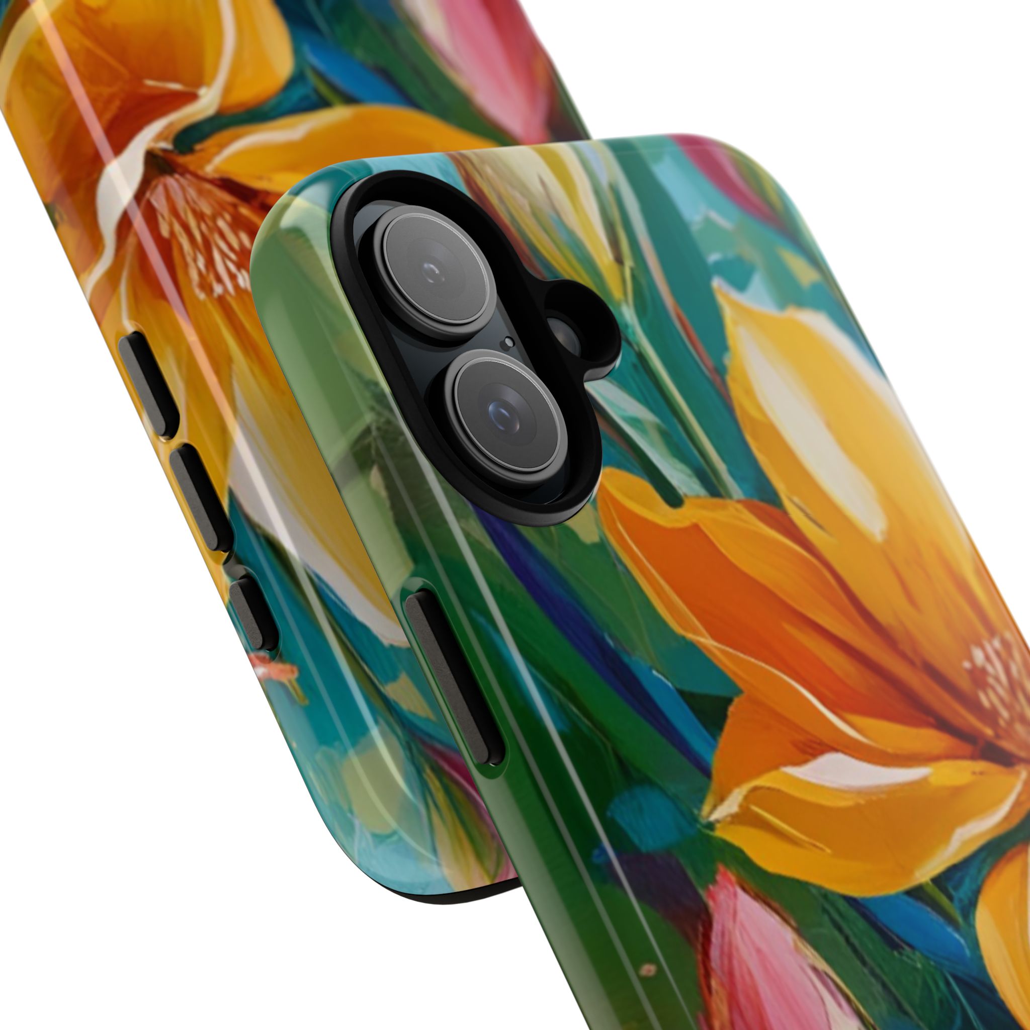 Floral Tough Phone Case - Vibrant Flower Design for Nature Lovers - Image 166