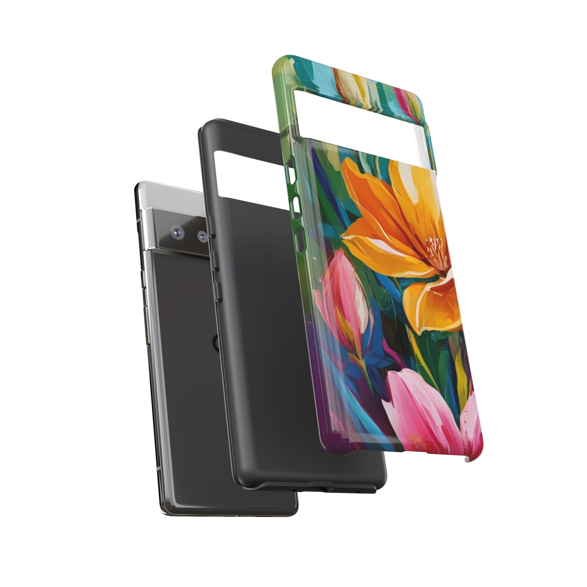 Floral Tough Phone Case - Vibrant Flower Design for Nature Lovers - Image 111