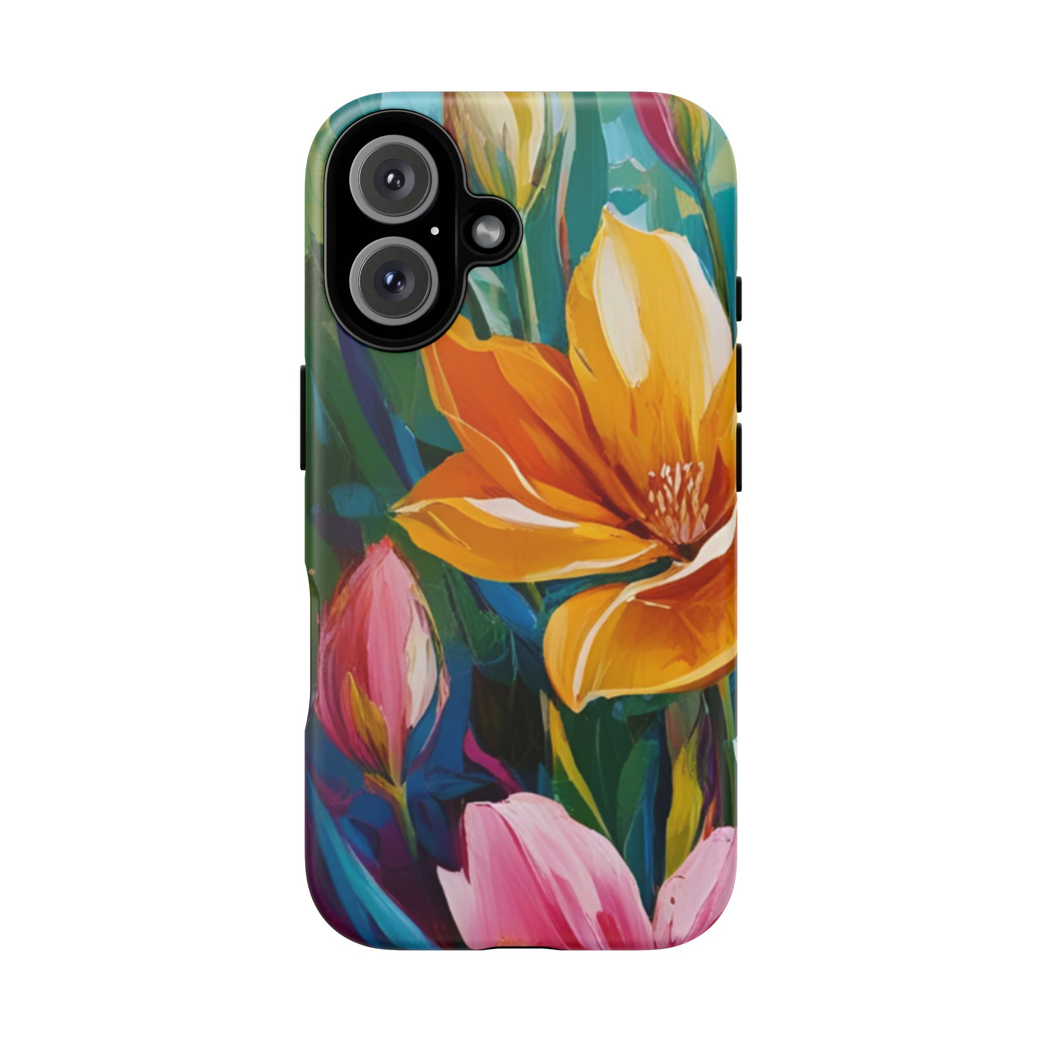 Floral Tough Phone Case - Vibrant Flower Design for Nature Lovers - Image 161