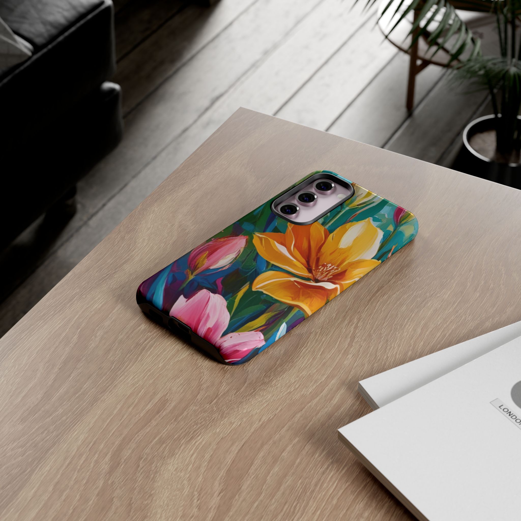 Floral Tough Phone Case - Vibrant Flower Design for Nature Lovers - Image 100