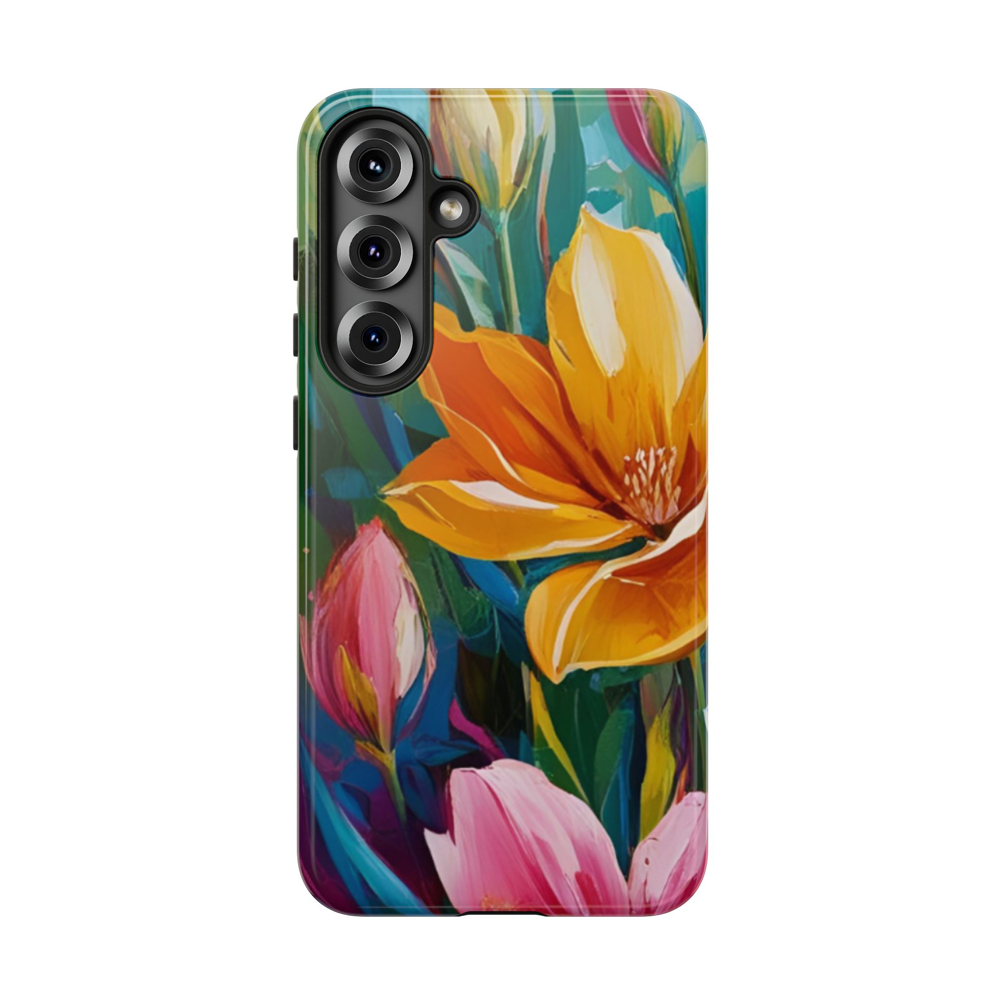 Floral Tough Phone Case - Vibrant Flower Design for Nature Lovers - Image 238