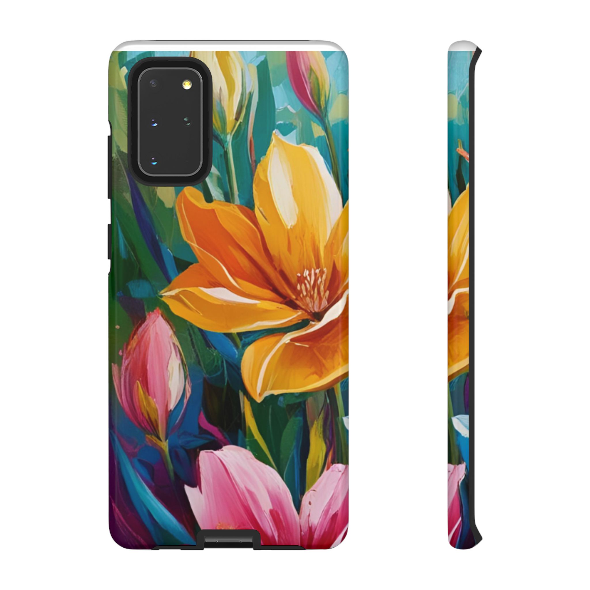 Floral Tough Phone Case - Vibrant Flower Design for Nature Lovers - Image 18