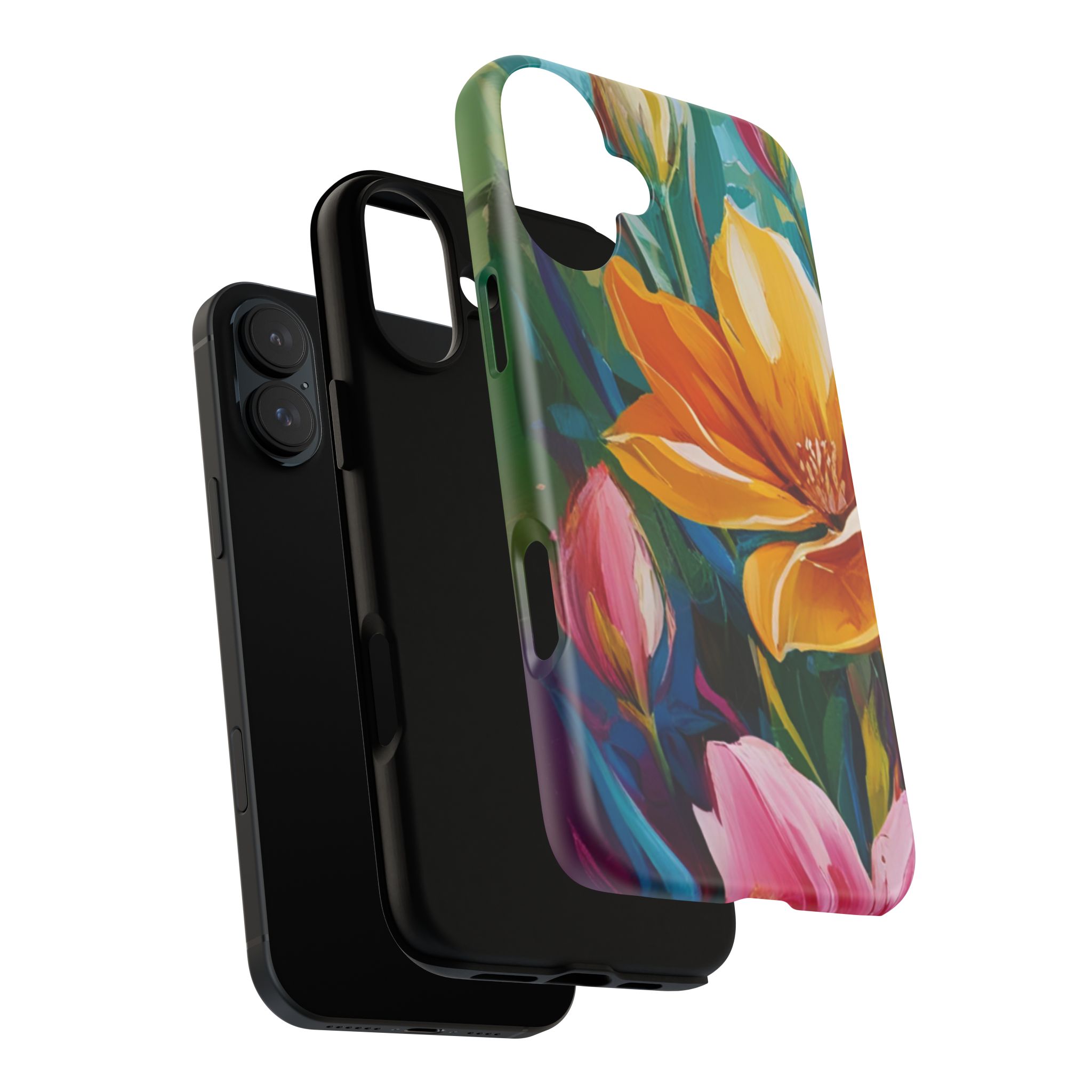 Floral Tough Phone Case - Vibrant Flower Design for Nature Lovers - Image 171