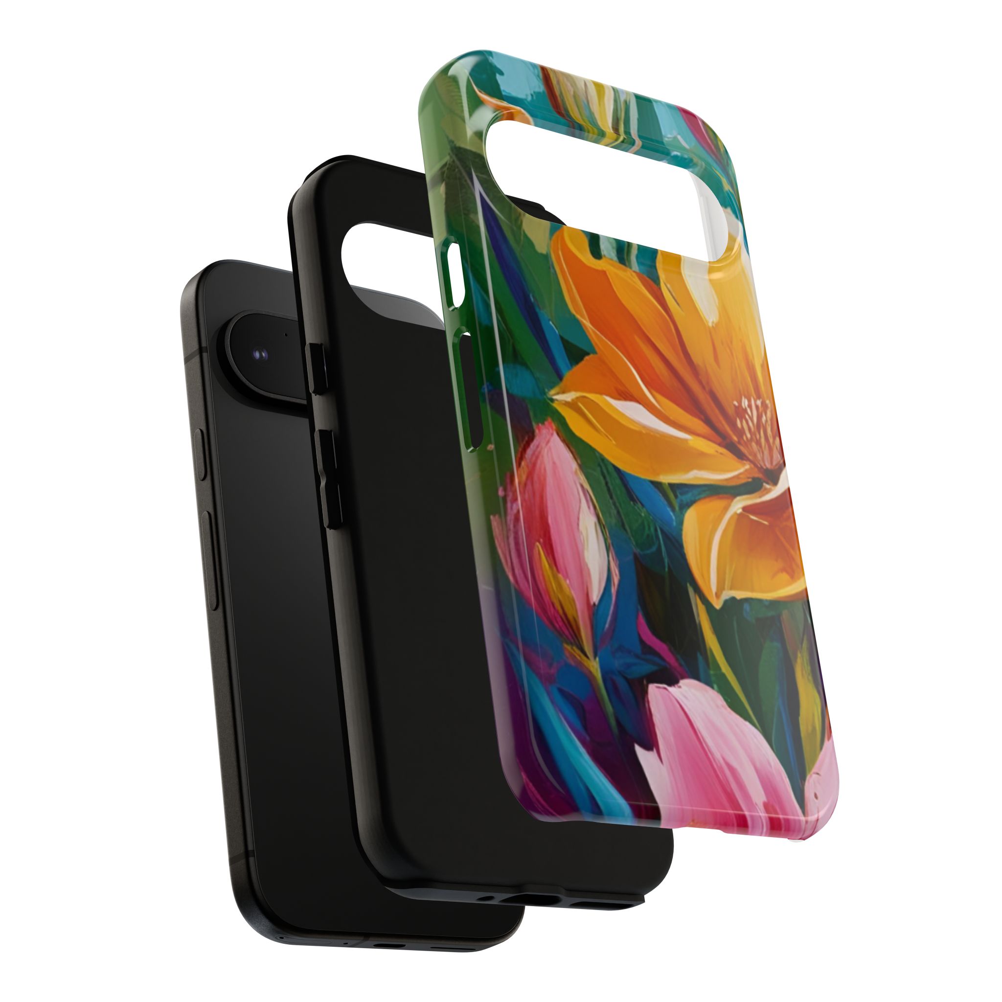 Floral Tough Phone Case - Vibrant Flower Design for Nature Lovers - Image 191