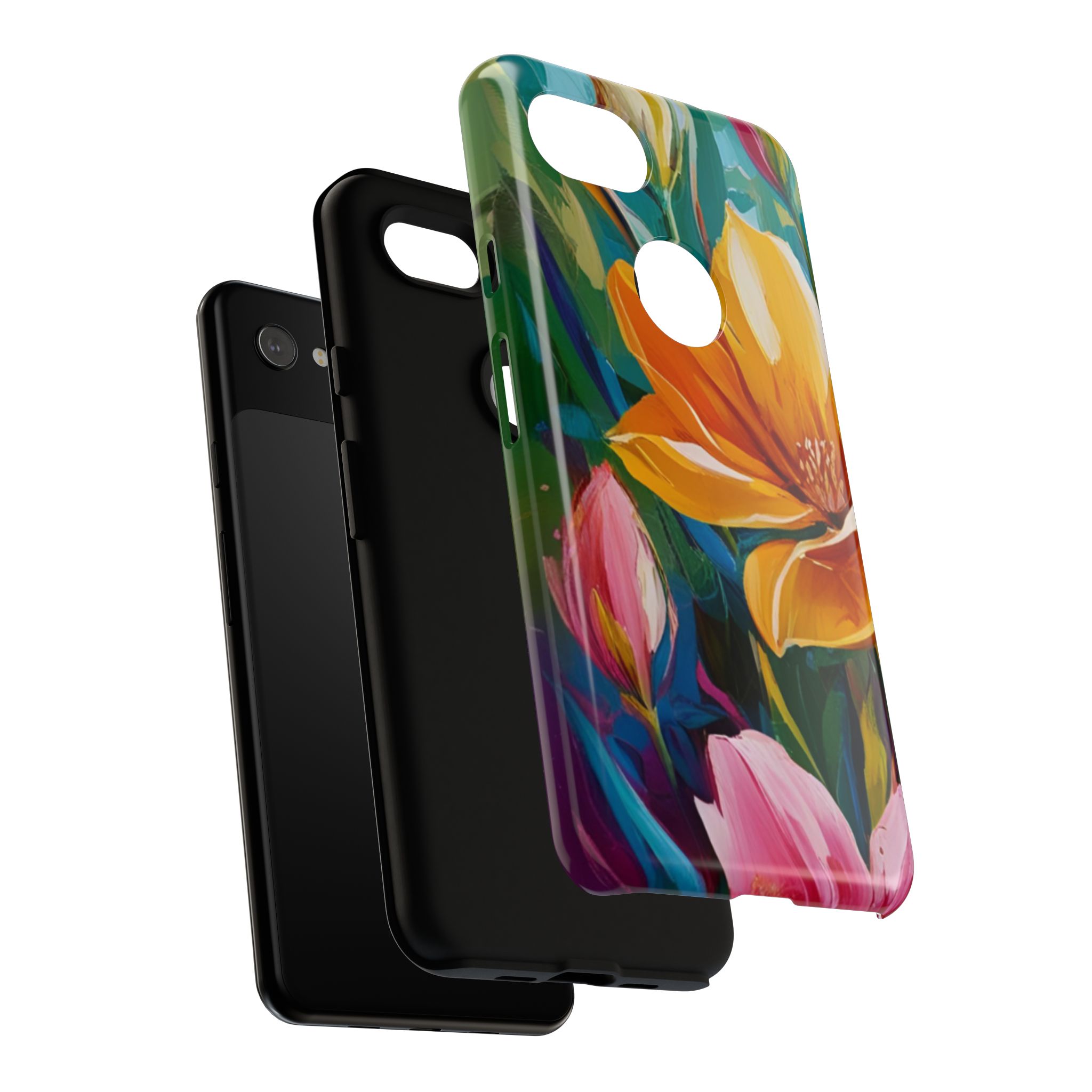 Floral Tough Phone Case - Vibrant Flower Design for Nature Lovers - Image 215
