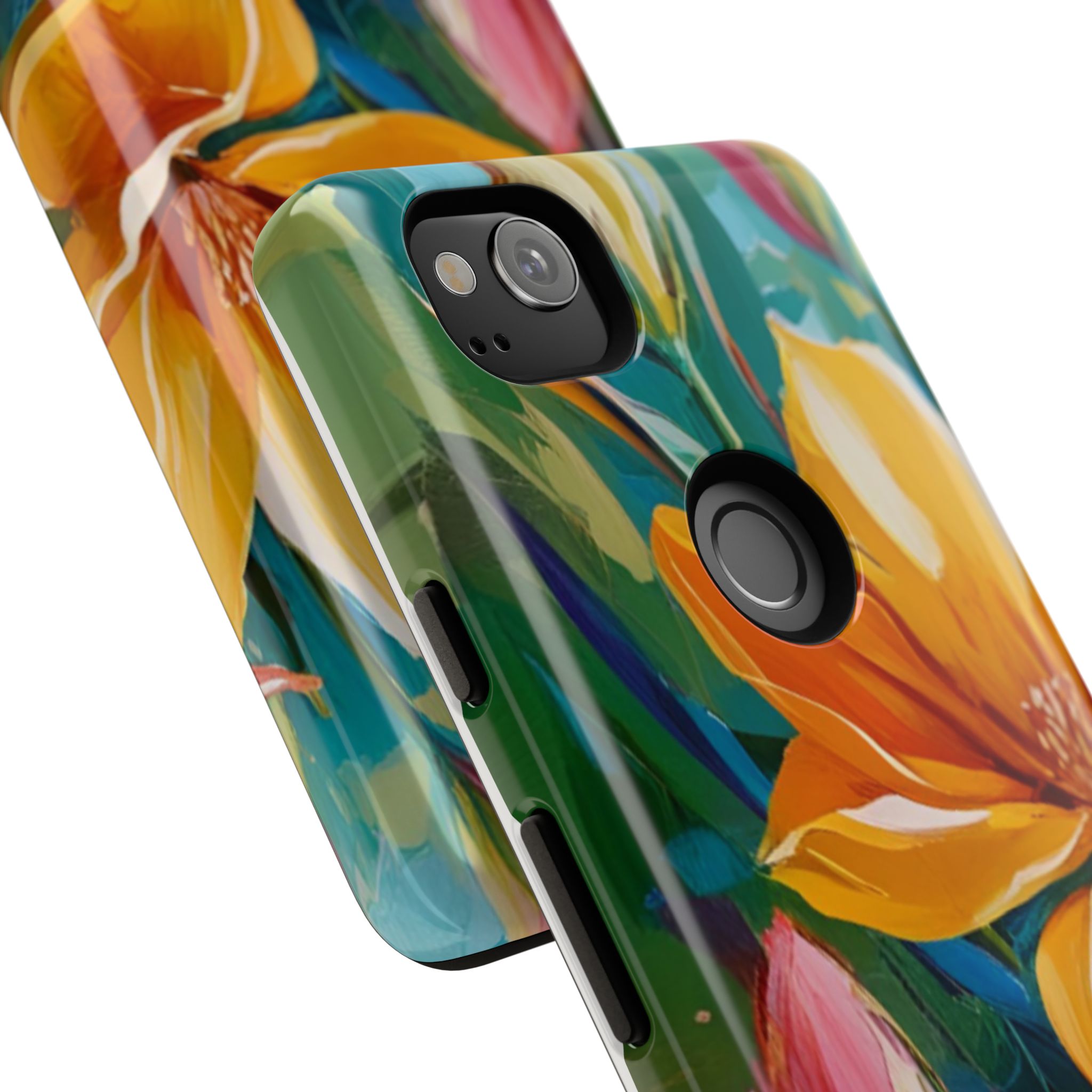 Floral Tough Phone Case - Vibrant Flower Design for Nature Lovers - Image 199