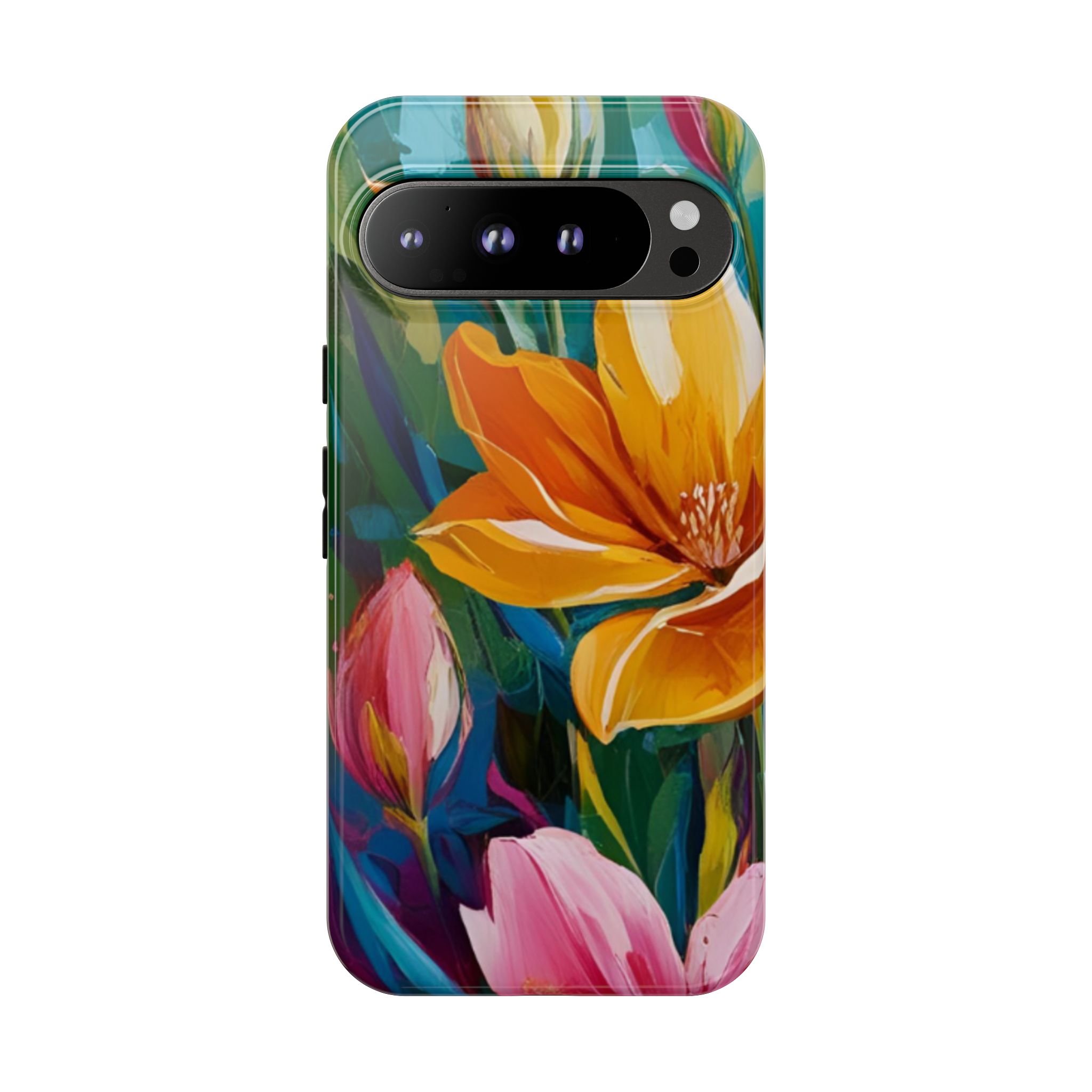 Floral Tough Phone Case - Vibrant Flower Design for Nature Lovers - Image 195