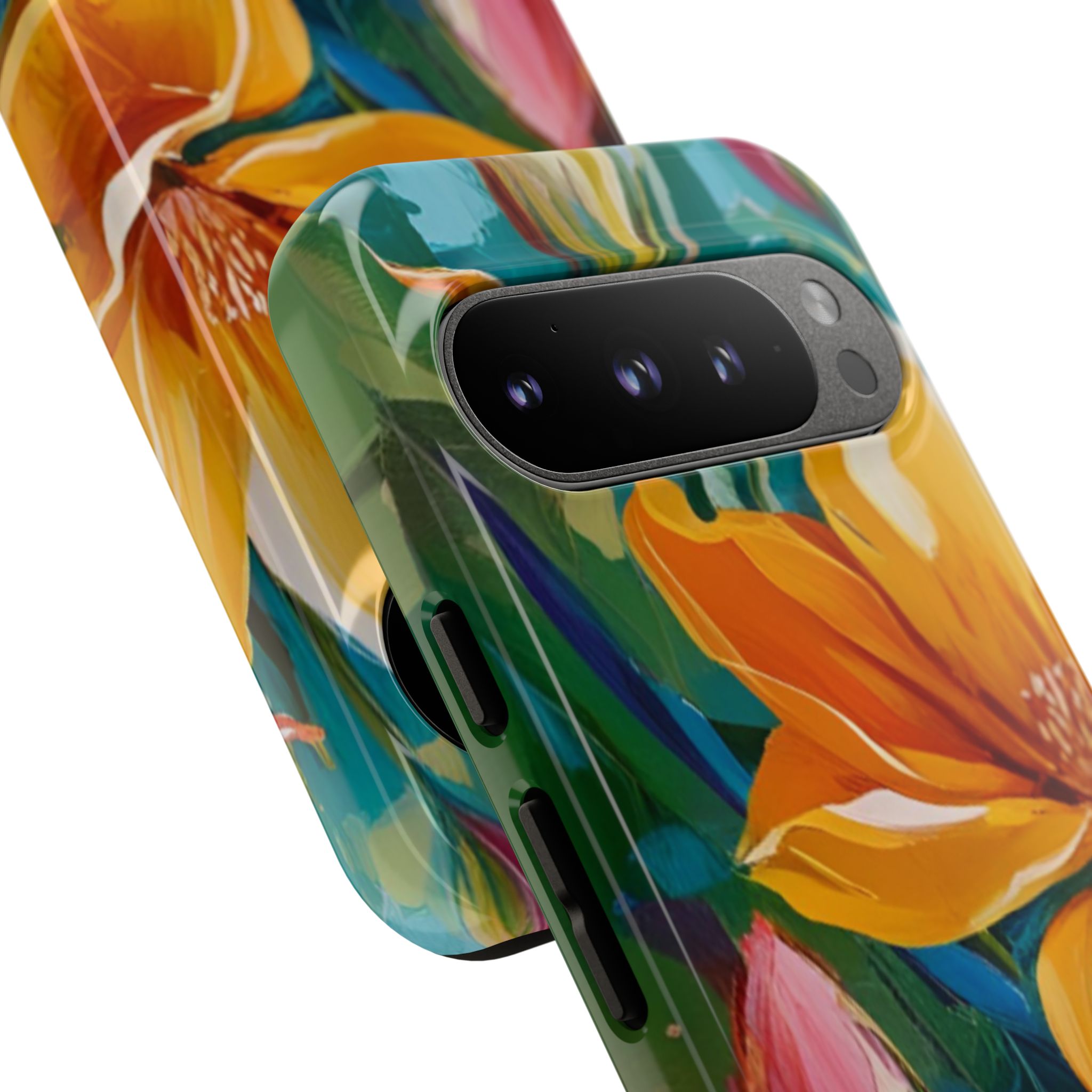 Floral Tough Phone Case - Vibrant Flower Design for Nature Lovers - Image 193