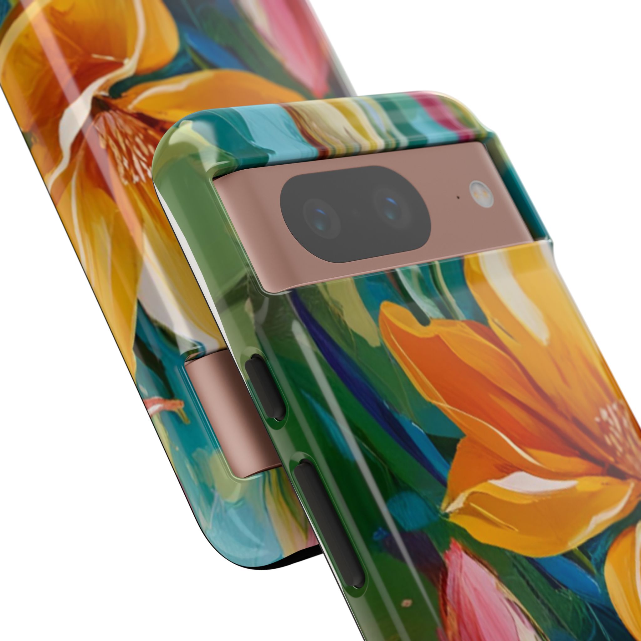 Floral Tough Phone Case - Vibrant Flower Design for Nature Lovers - Image 154