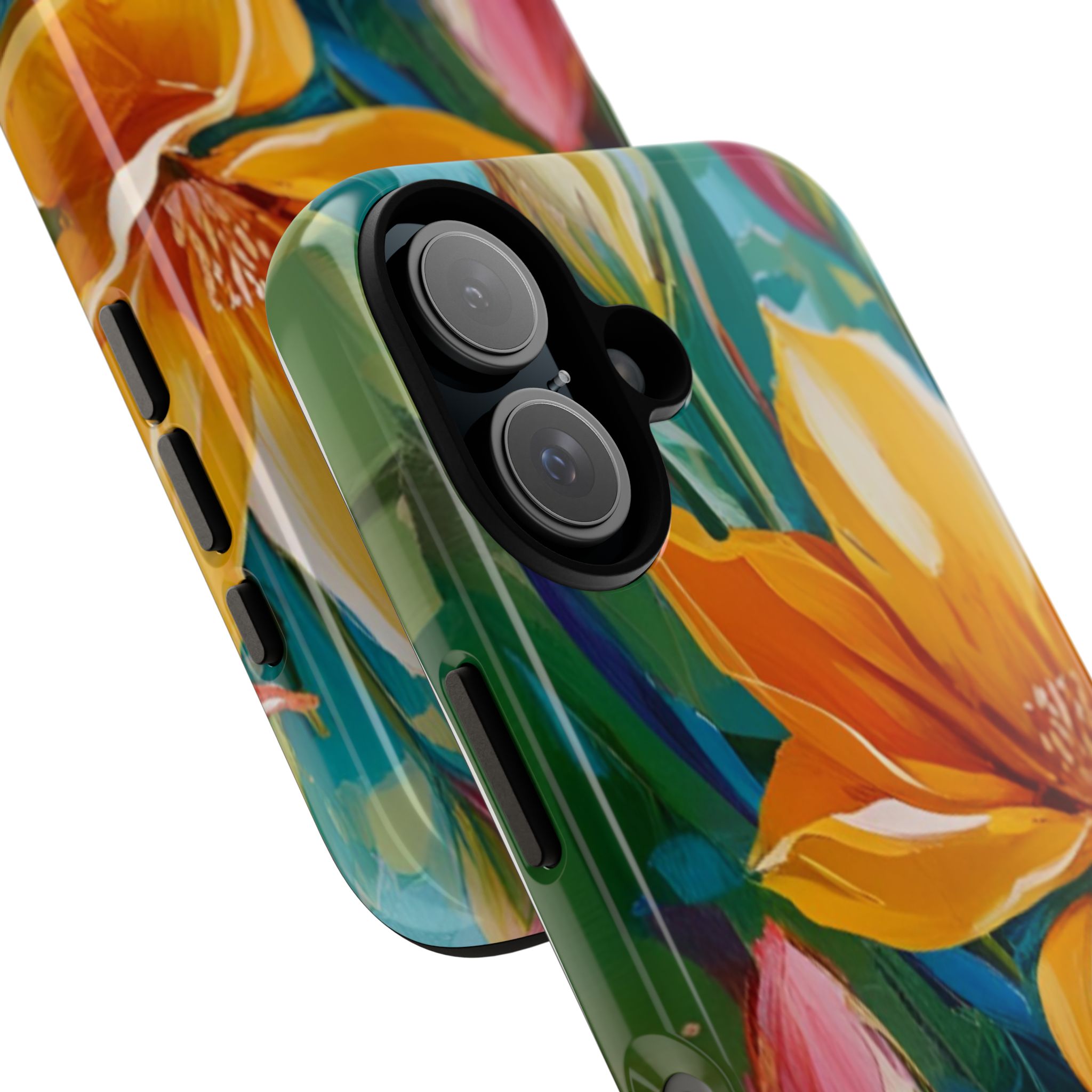Floral Tough Phone Case - Vibrant Flower Design for Nature Lovers - Image 158