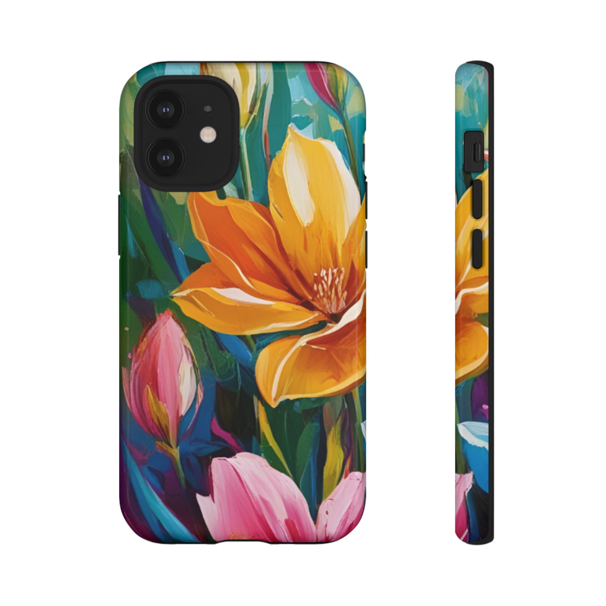 Floral Tough Phone Case - Vibrant Flower Design for Nature Lovers - Image 19