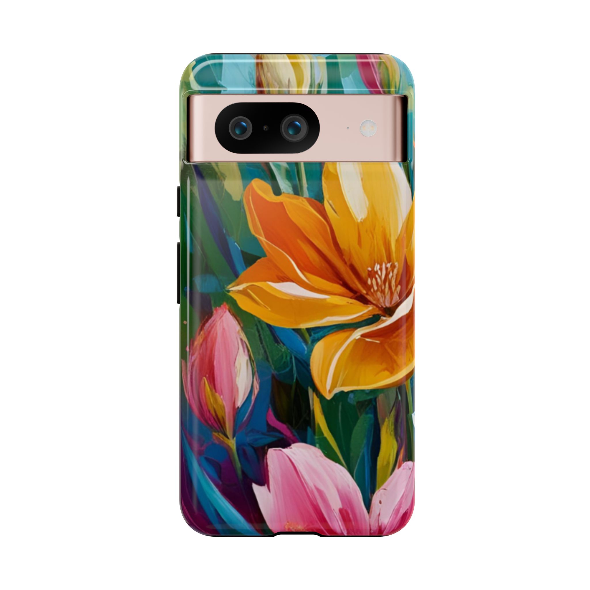 Floral Tough Phone Case - Vibrant Flower Design for Nature Lovers - Image 153