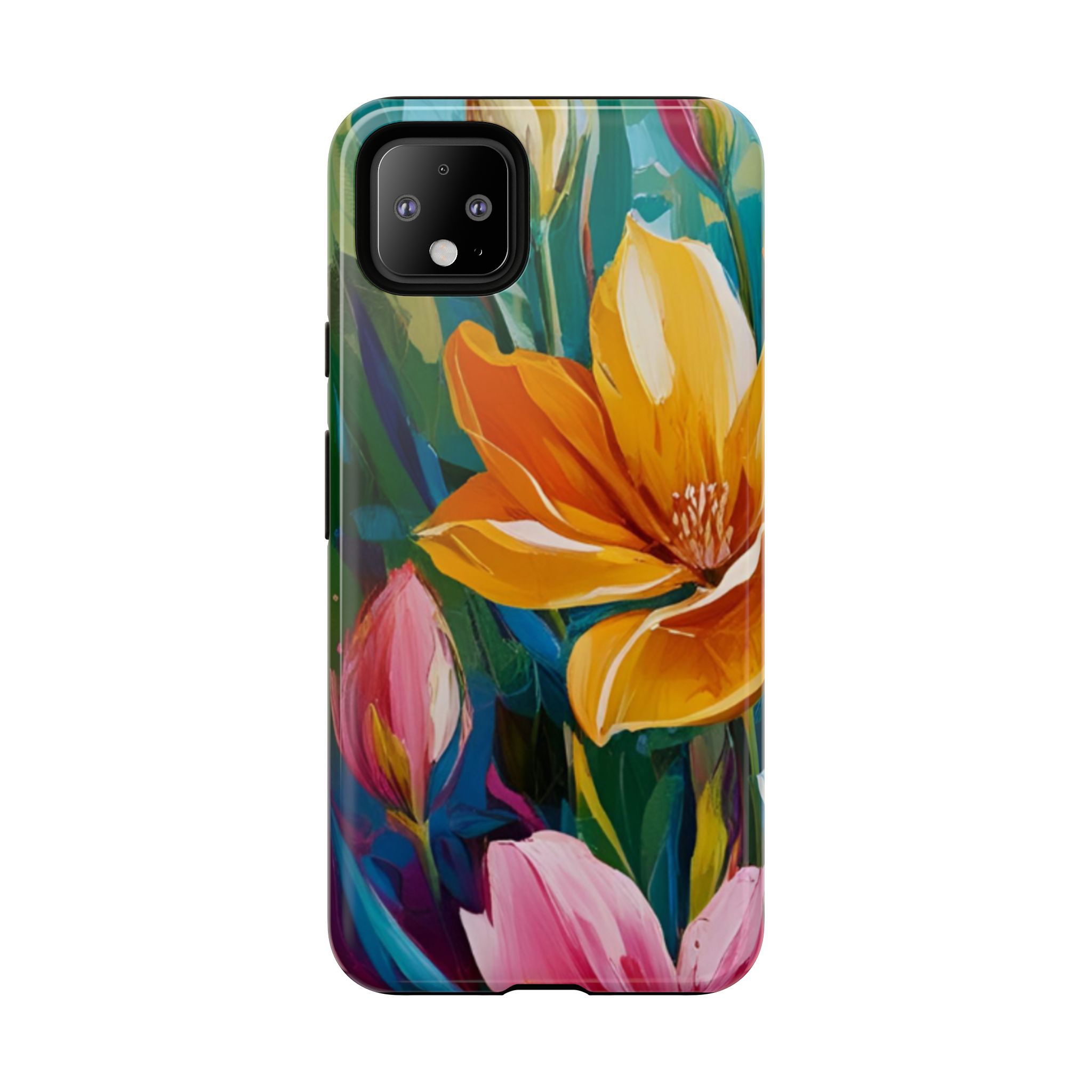 Floral Tough Phone Case - Vibrant Flower Design for Nature Lovers - Image 219
