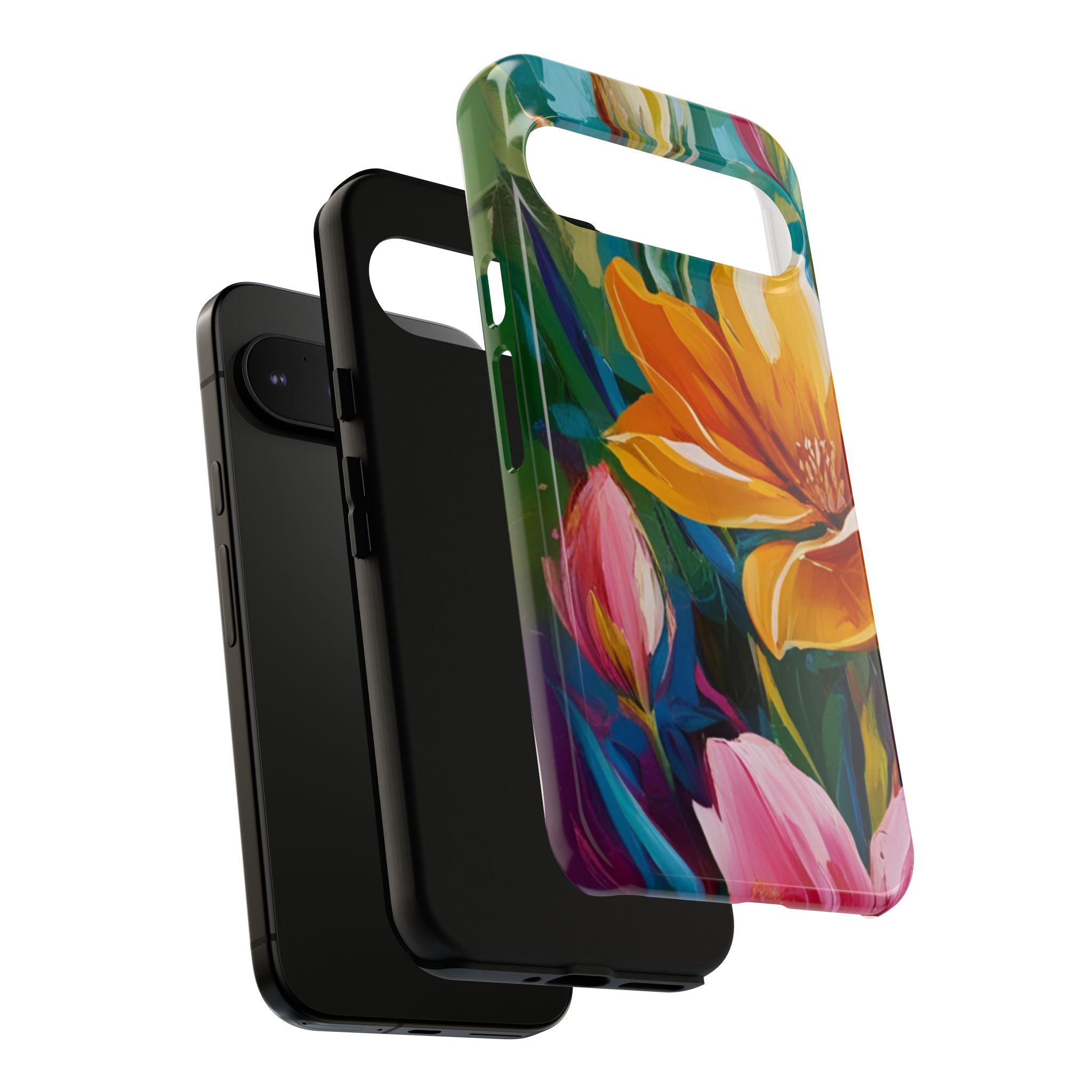 Floral Tough Phone Case - Vibrant Flower Design for Nature Lovers - Image 197