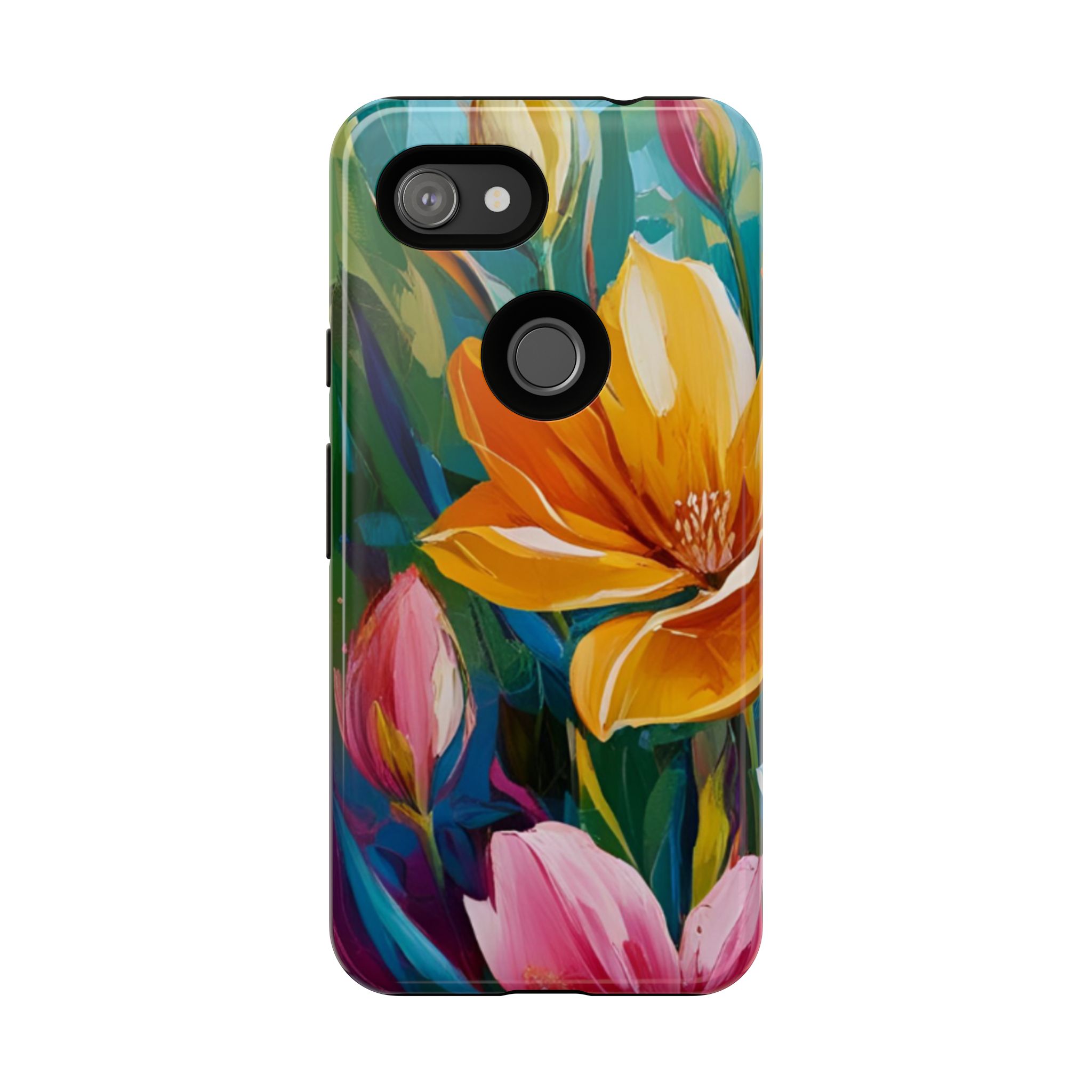 Floral Tough Phone Case - Vibrant Flower Design for Nature Lovers - Image 210