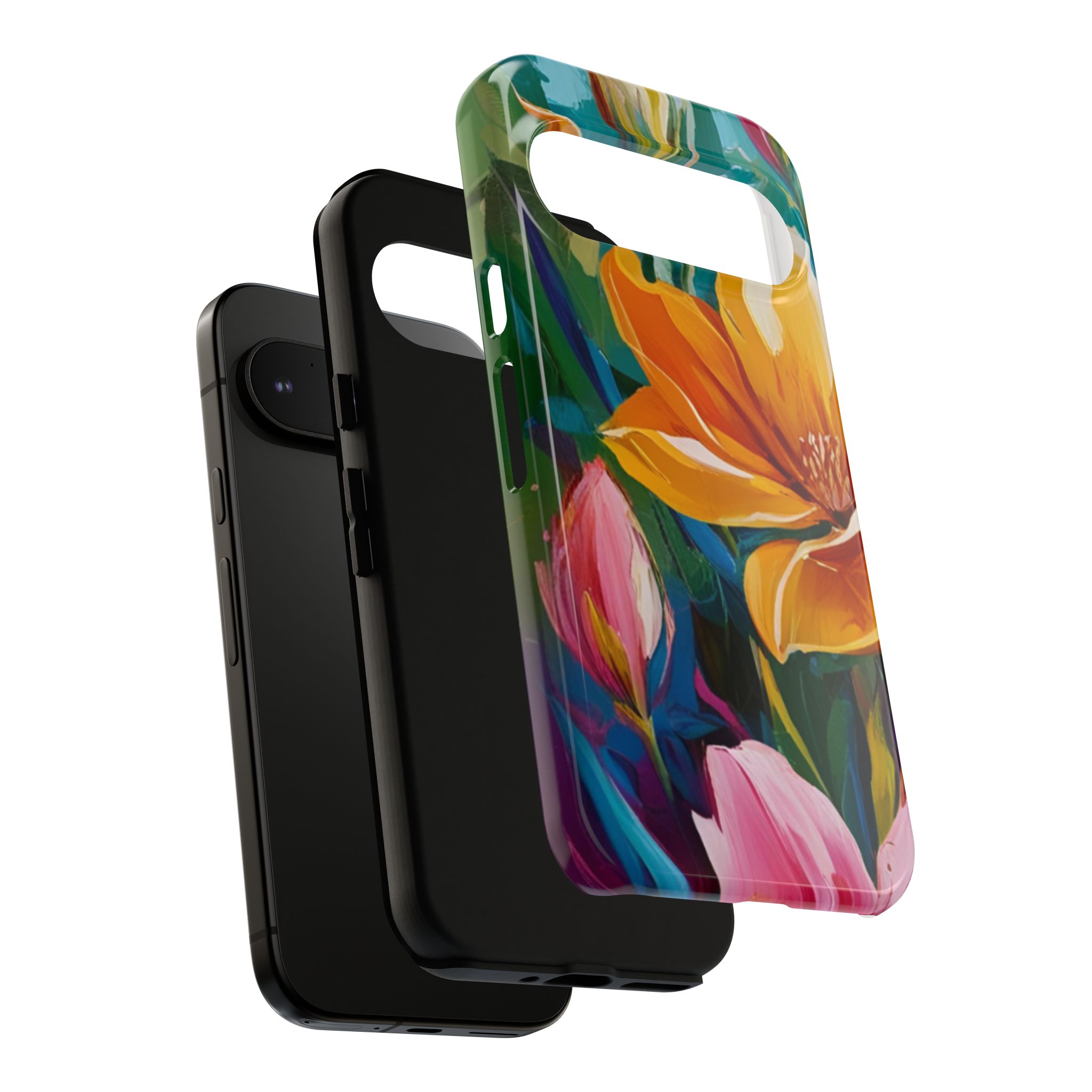 Floral Tough Phone Case - Vibrant Flower Design for Nature Lovers - Image 194