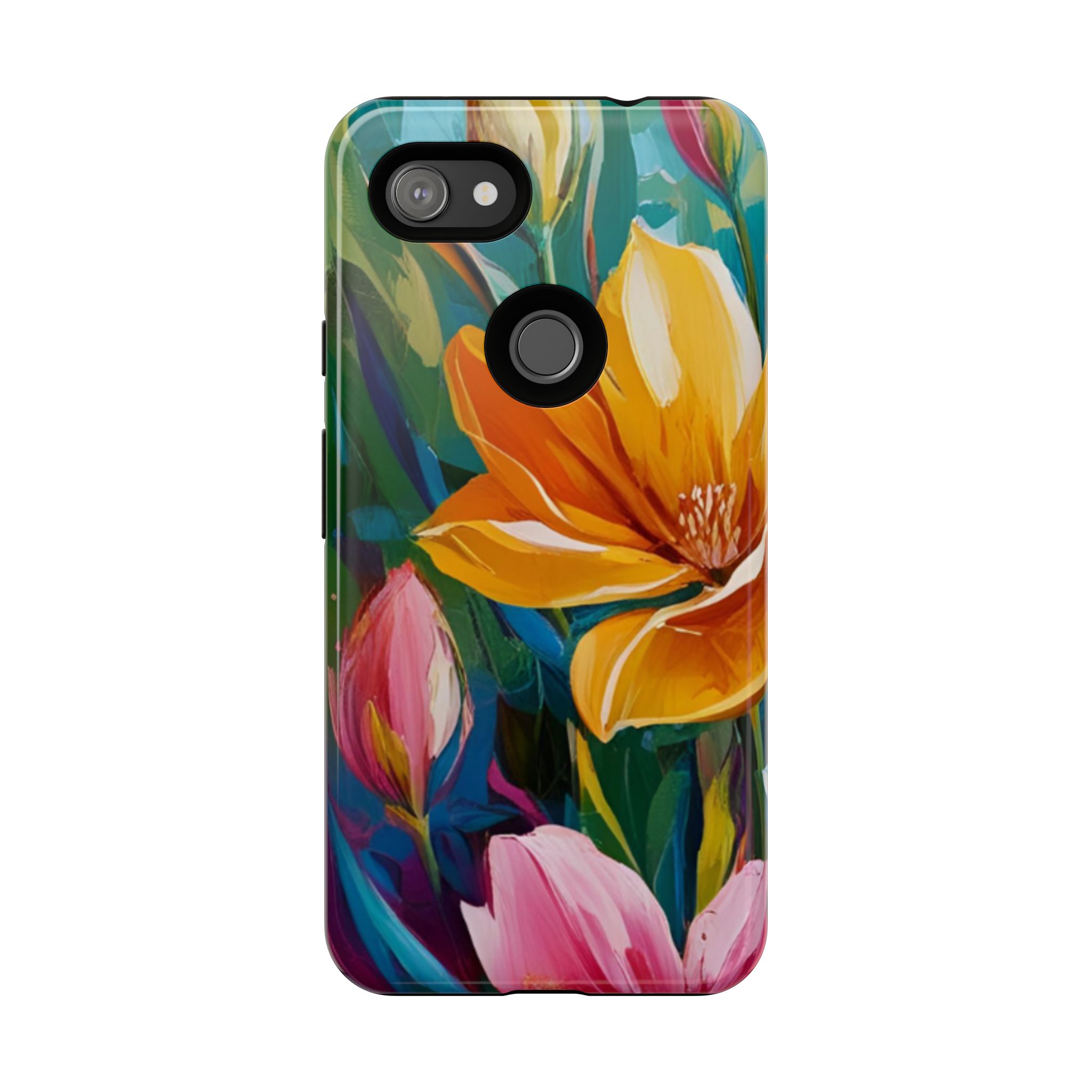 Floral Tough Phone Case - Vibrant Flower Design for Nature Lovers - Image 213