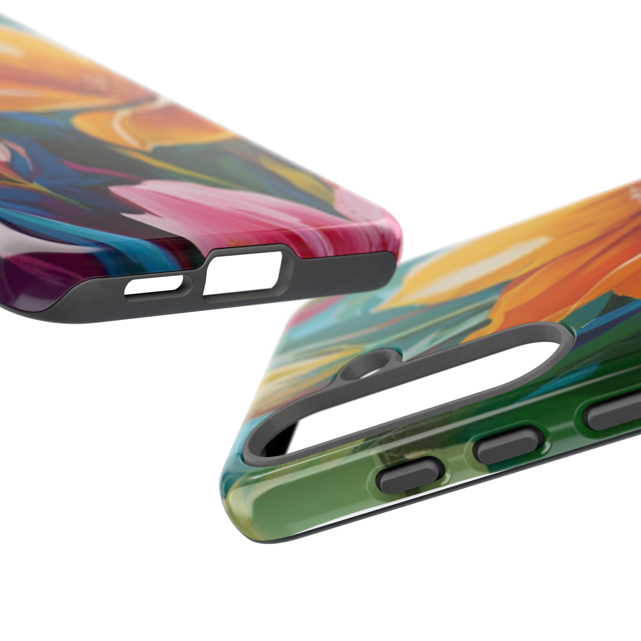 Floral Tough Phone Case - Vibrant Flower Design for Nature Lovers - Image 236