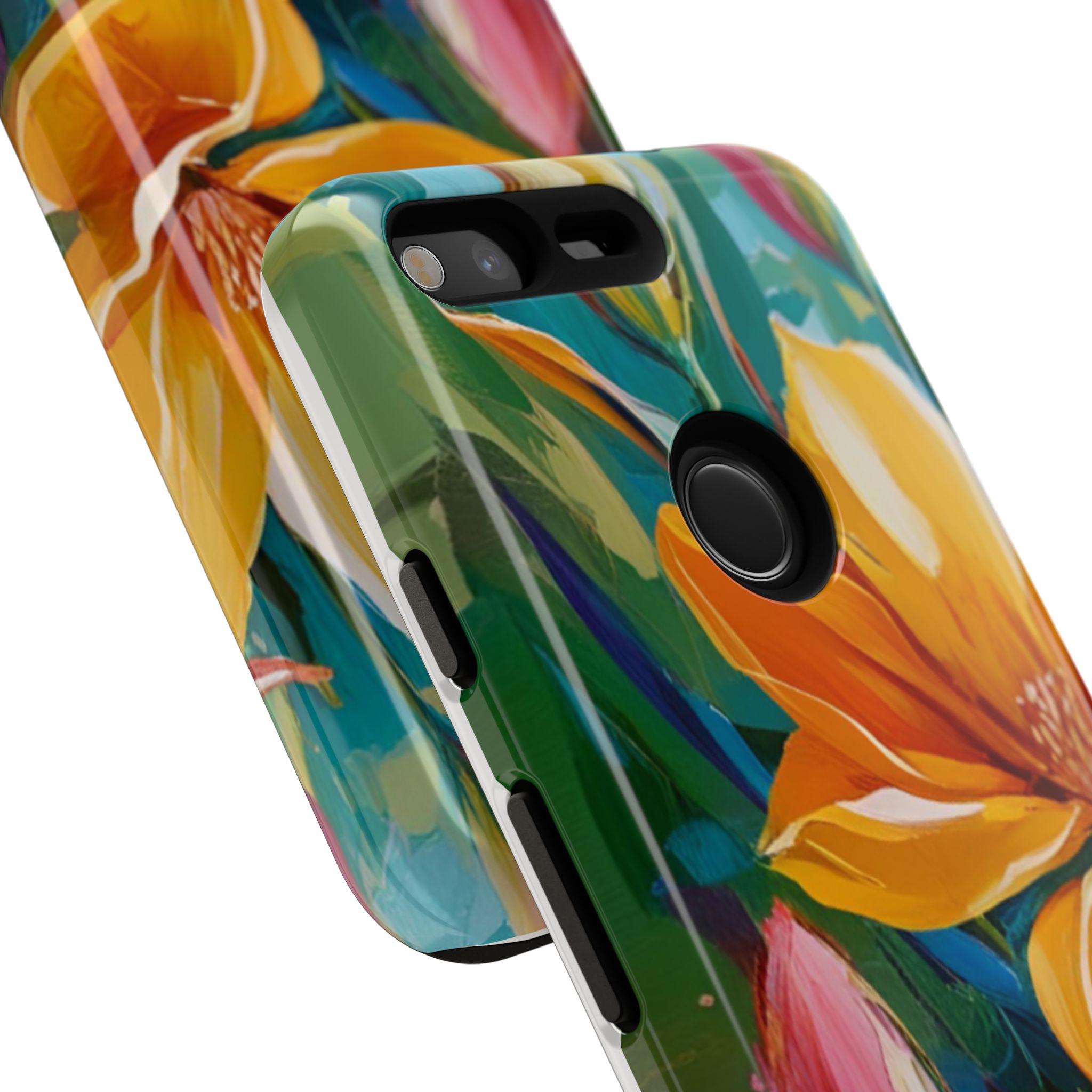 Floral Tough Phone Case - Vibrant Flower Design for Nature Lovers - Image 229