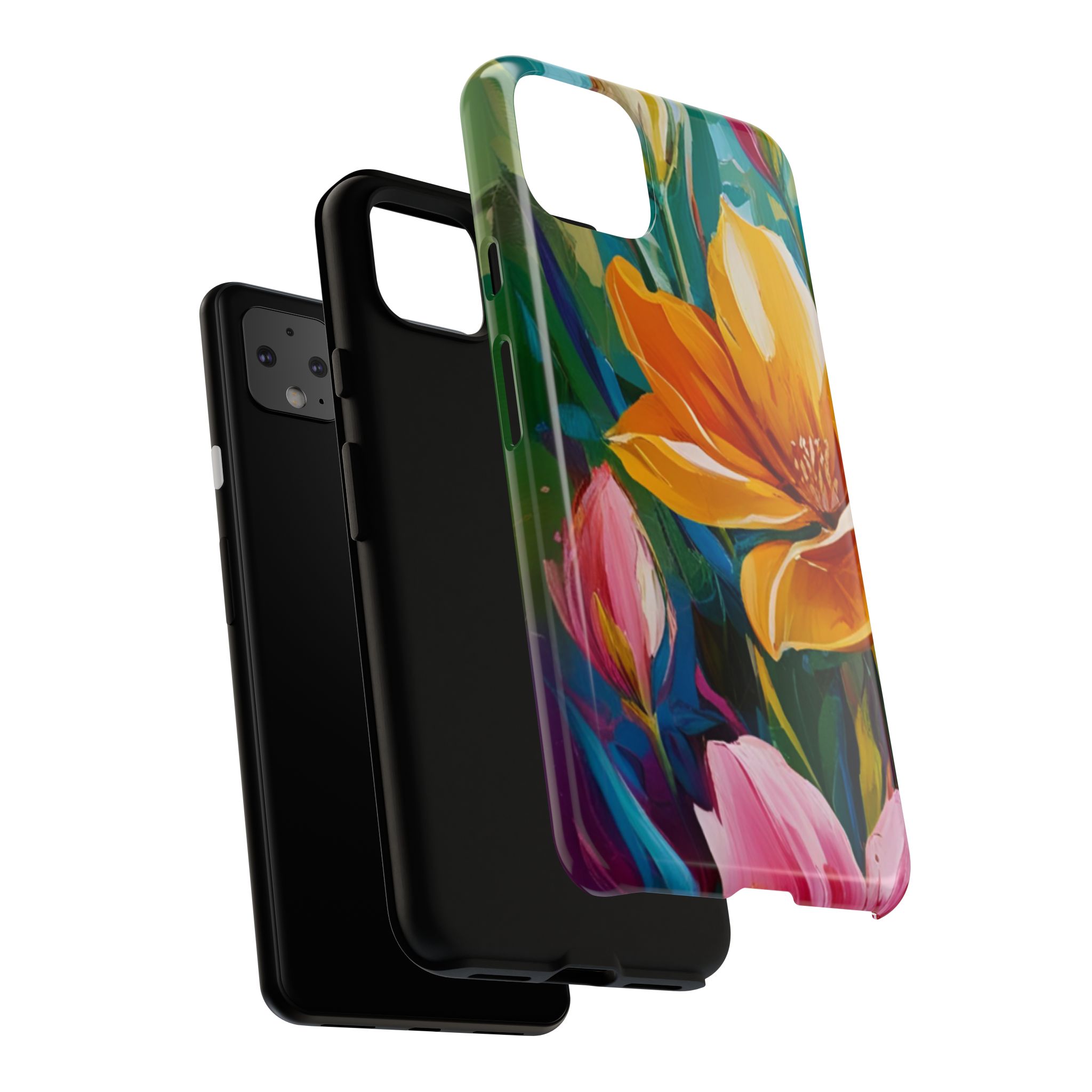 Floral Tough Phone Case - Vibrant Flower Design for Nature Lovers - Image 221