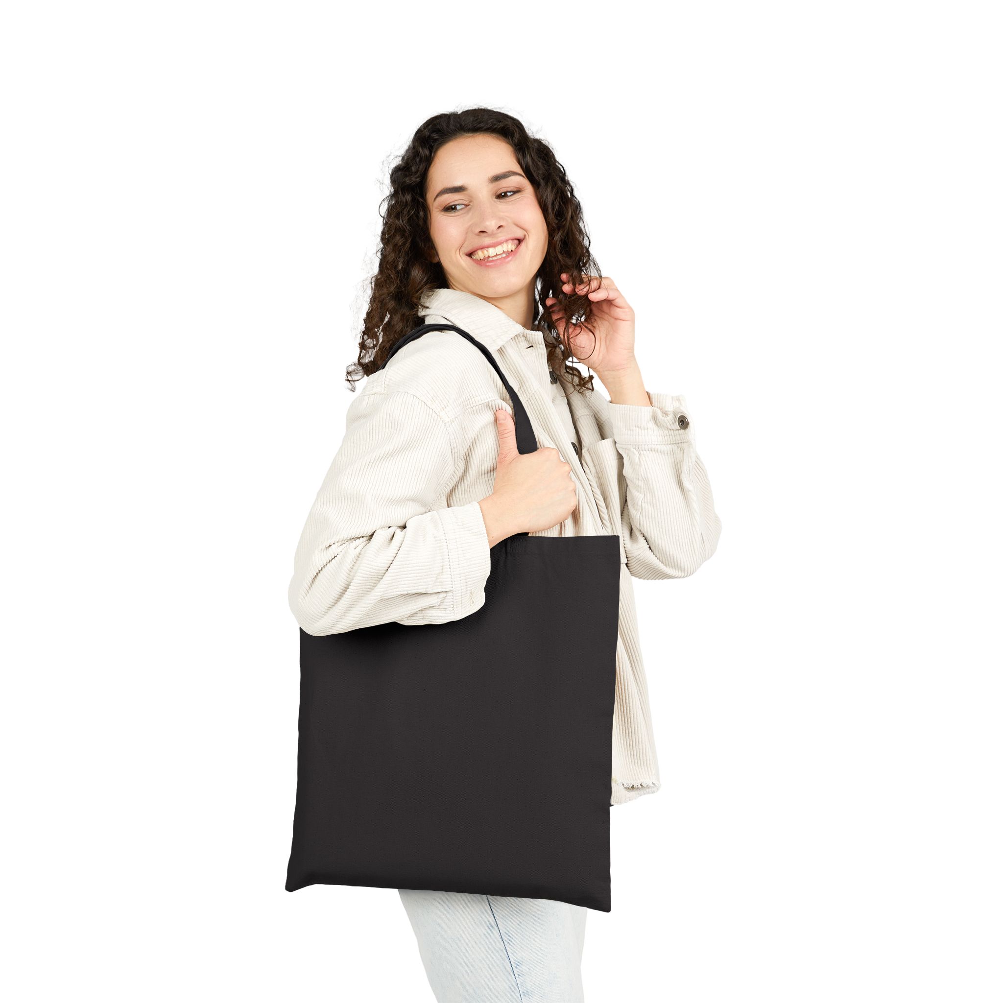 Floral Cotton Canvas Tote Bag | Eco-Friendly, Reusable Grocery Bag, Beach Bag, Gift Bag, Shopping Tote - Image 12